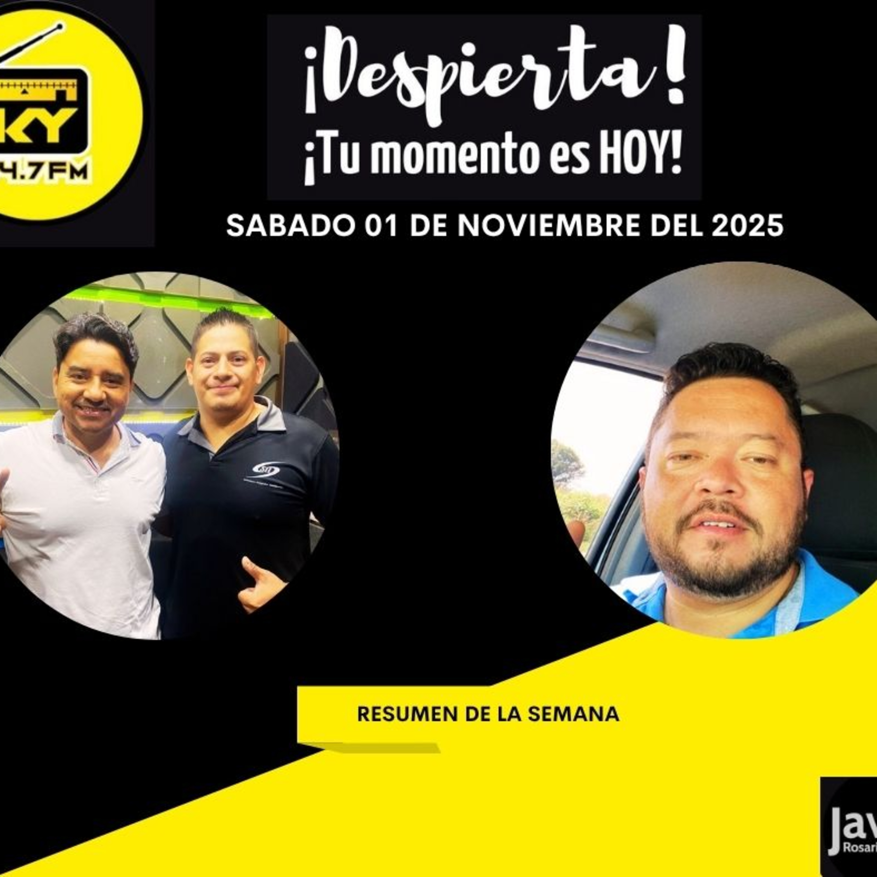 Javier Rosario Figueroa, Christian y Salvador Rincon (Resumen de la semana) episode artwork