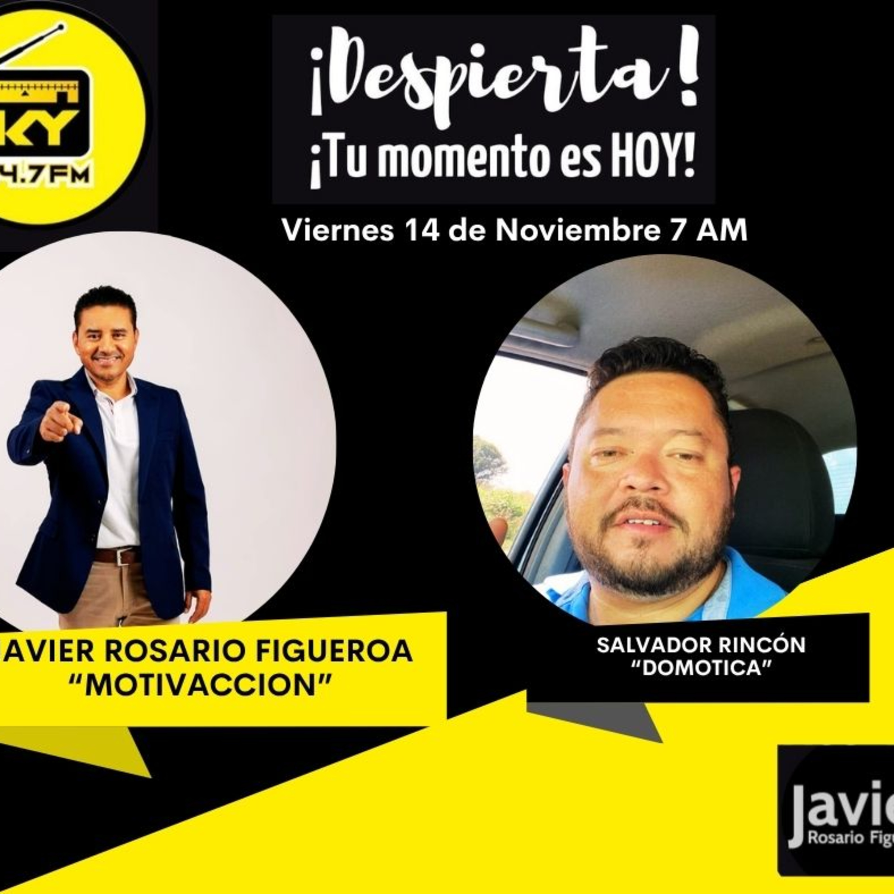 Javier Rosario Figueroa "MotivACCION" Salvador Rincón "Domótica" episode artwork