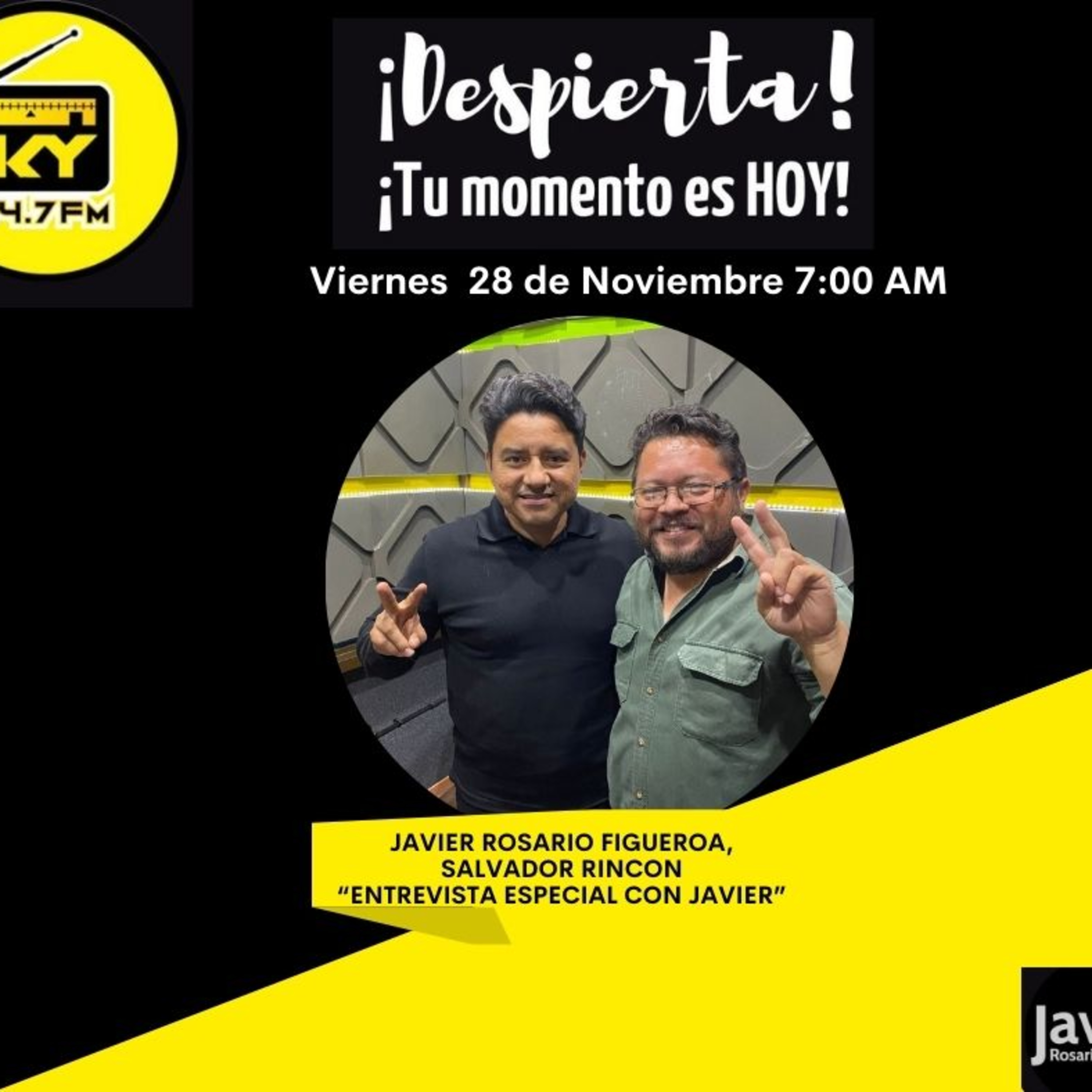 Javier Rosario Figueroa, Salvador Rincon "Entrevista especial con Javier Rosario Figueroa" episode artwork