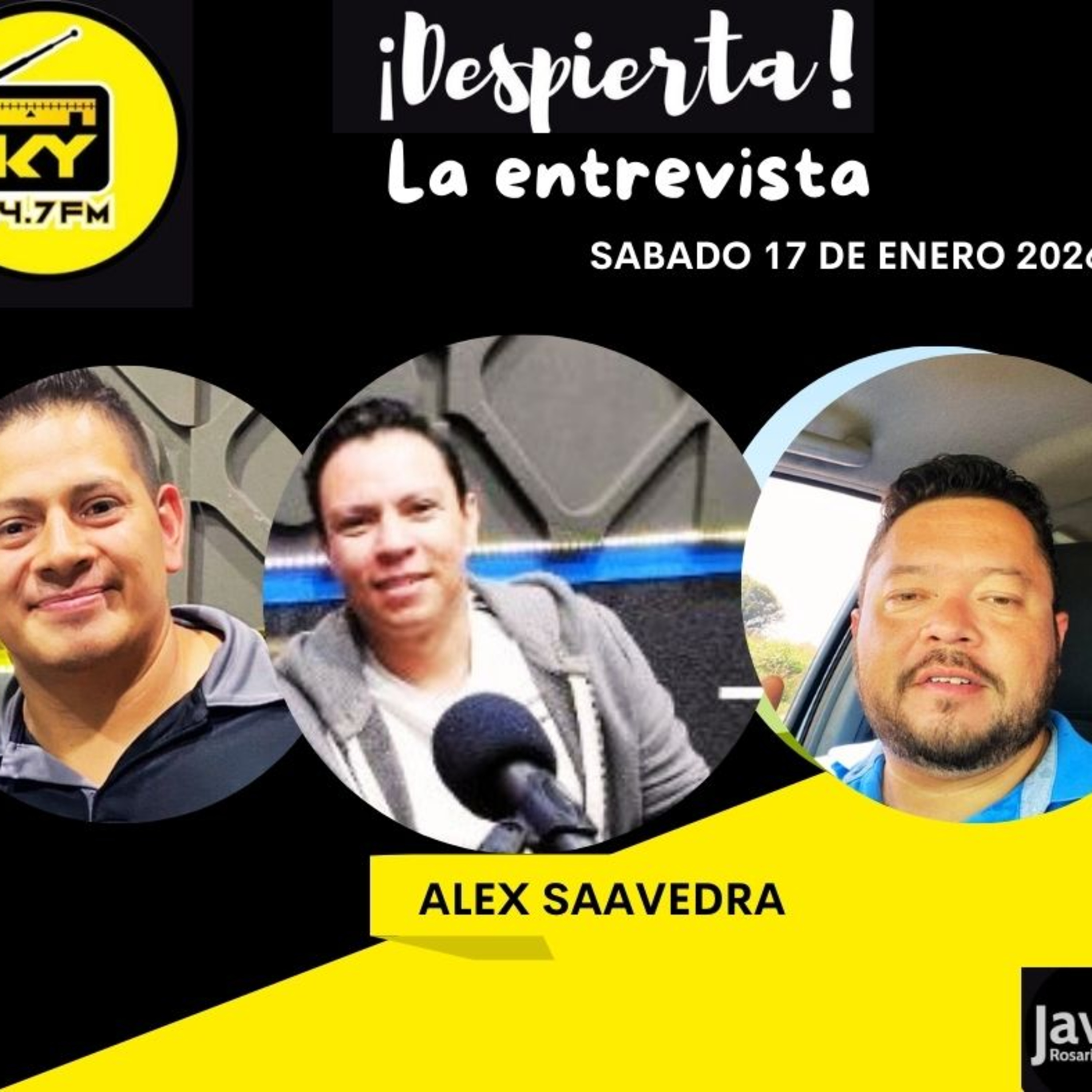 Salvador Rincón, Christian Vázquez, Alex Saavedra  episode artwork