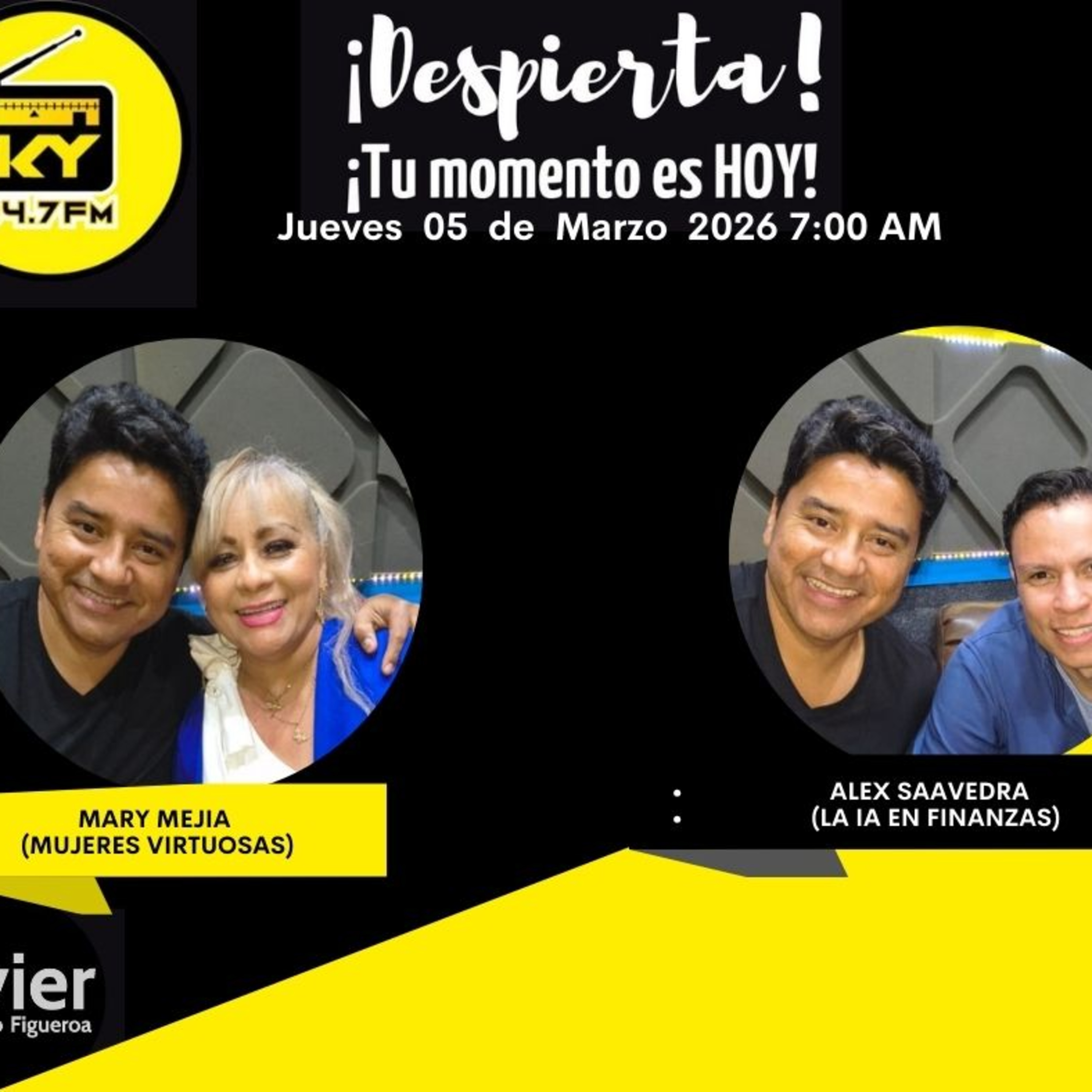 Mary Mejia, Alex Saavedra  episode artwork