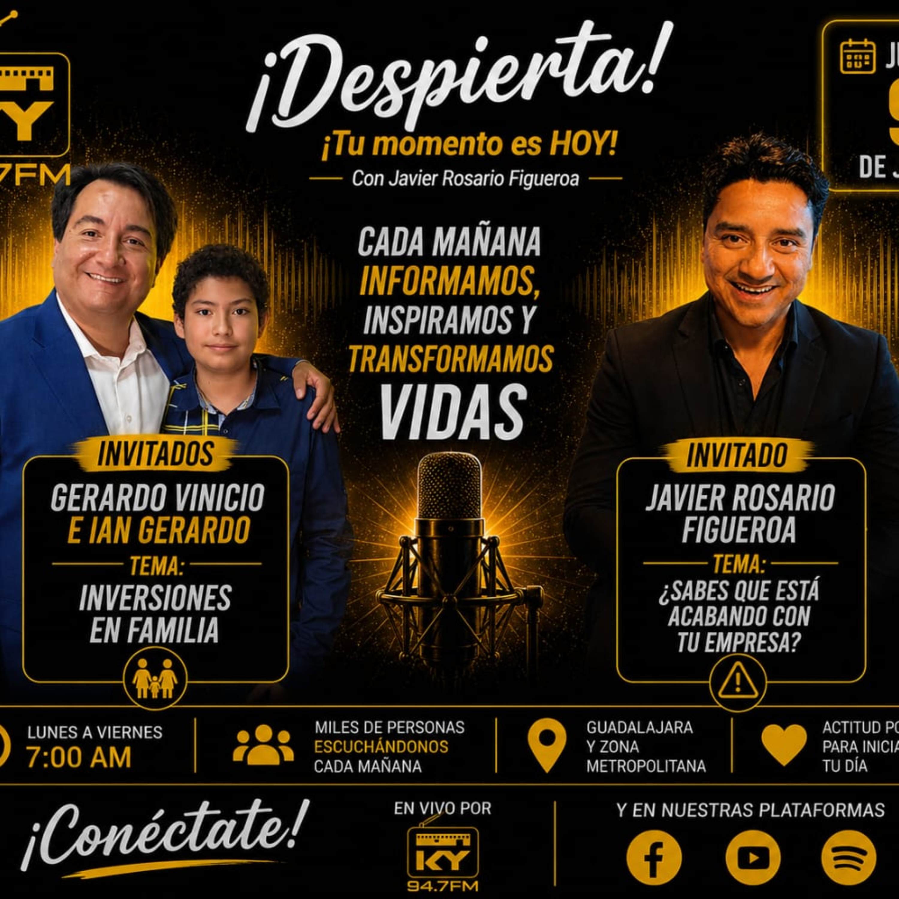 Gerardo Vinicio e Ian Gerardo, Javier Rosario Figueroa  episode artwork