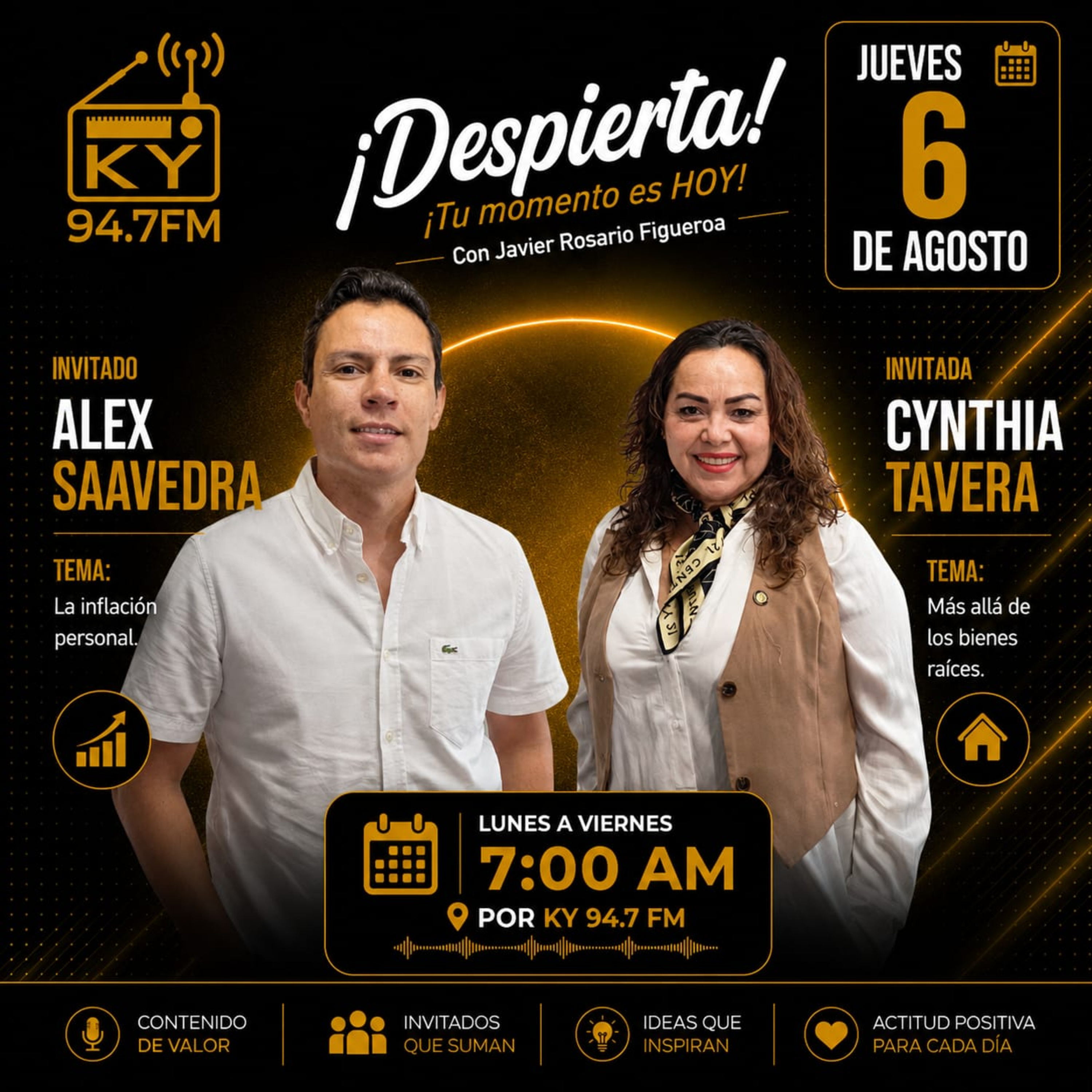 Alex Saavedra, Cynthia Tavera episode artwork