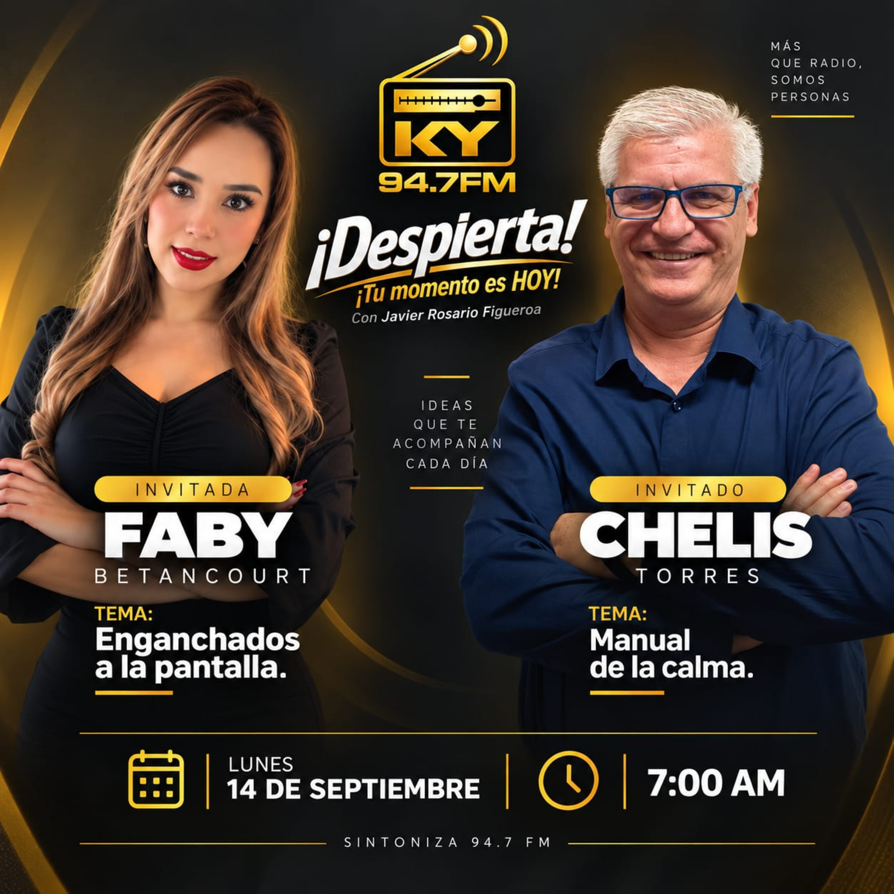 Portada de Despierta con Javier Rosario Figueroa