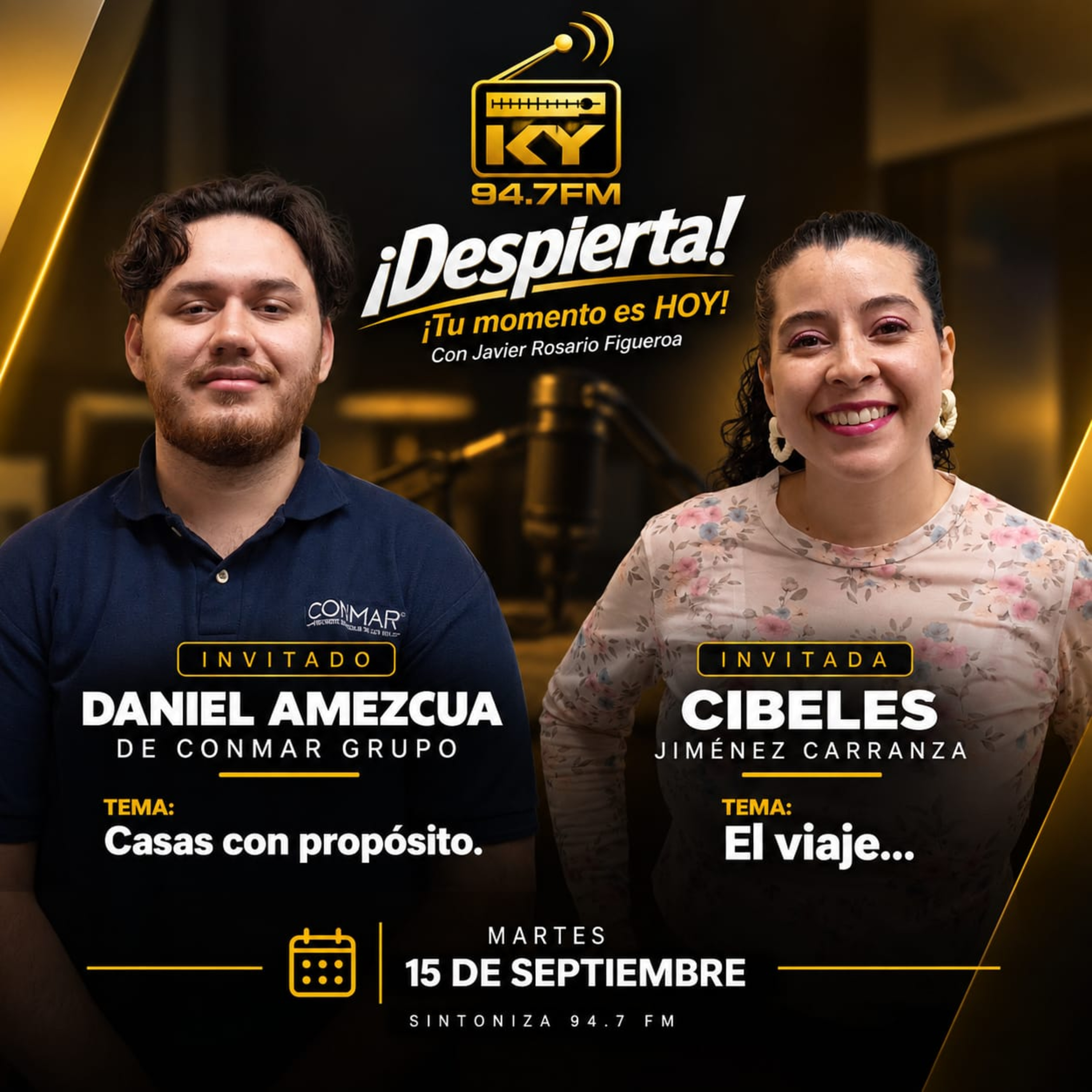 Portada de Despierta con Javier Rosario Figueroa
