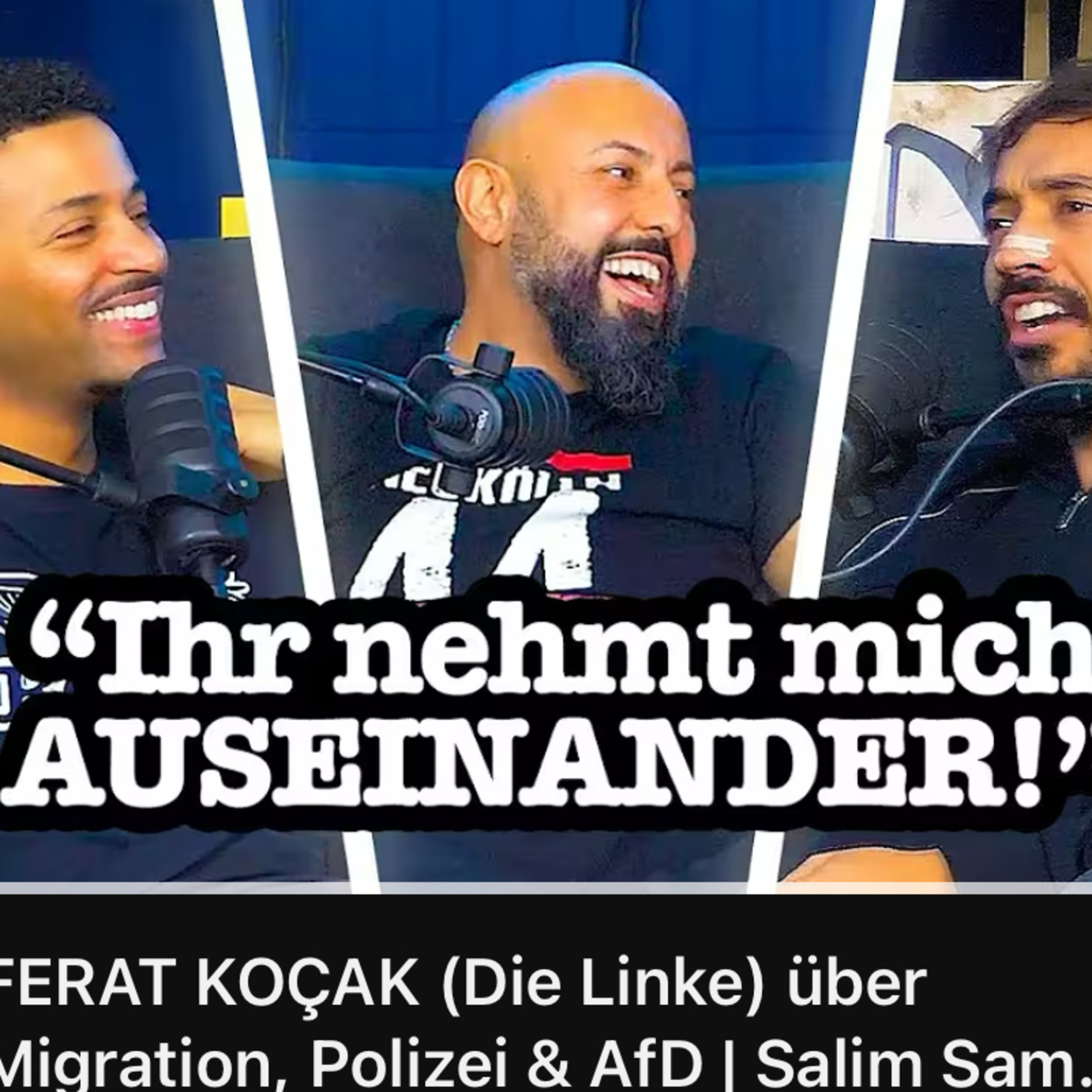 FERAT KOÇAK (Die Linke) mit Salim Samatou & Hany Siam im Talk