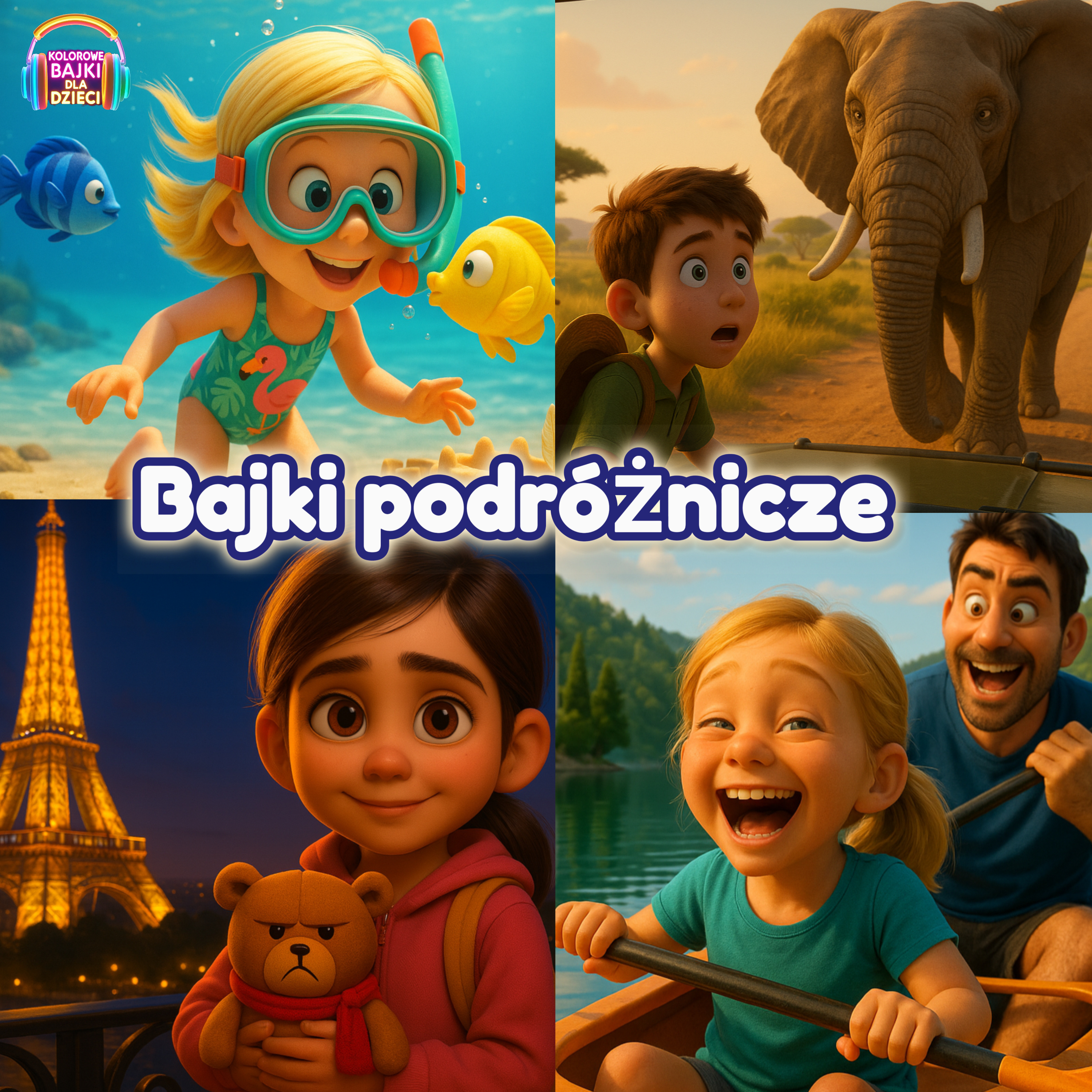 Kolorowe Bajki dla Dzieci 🎧✨ Najlepsze bajki do słuchania | Audiobooki dla dzieci ✨