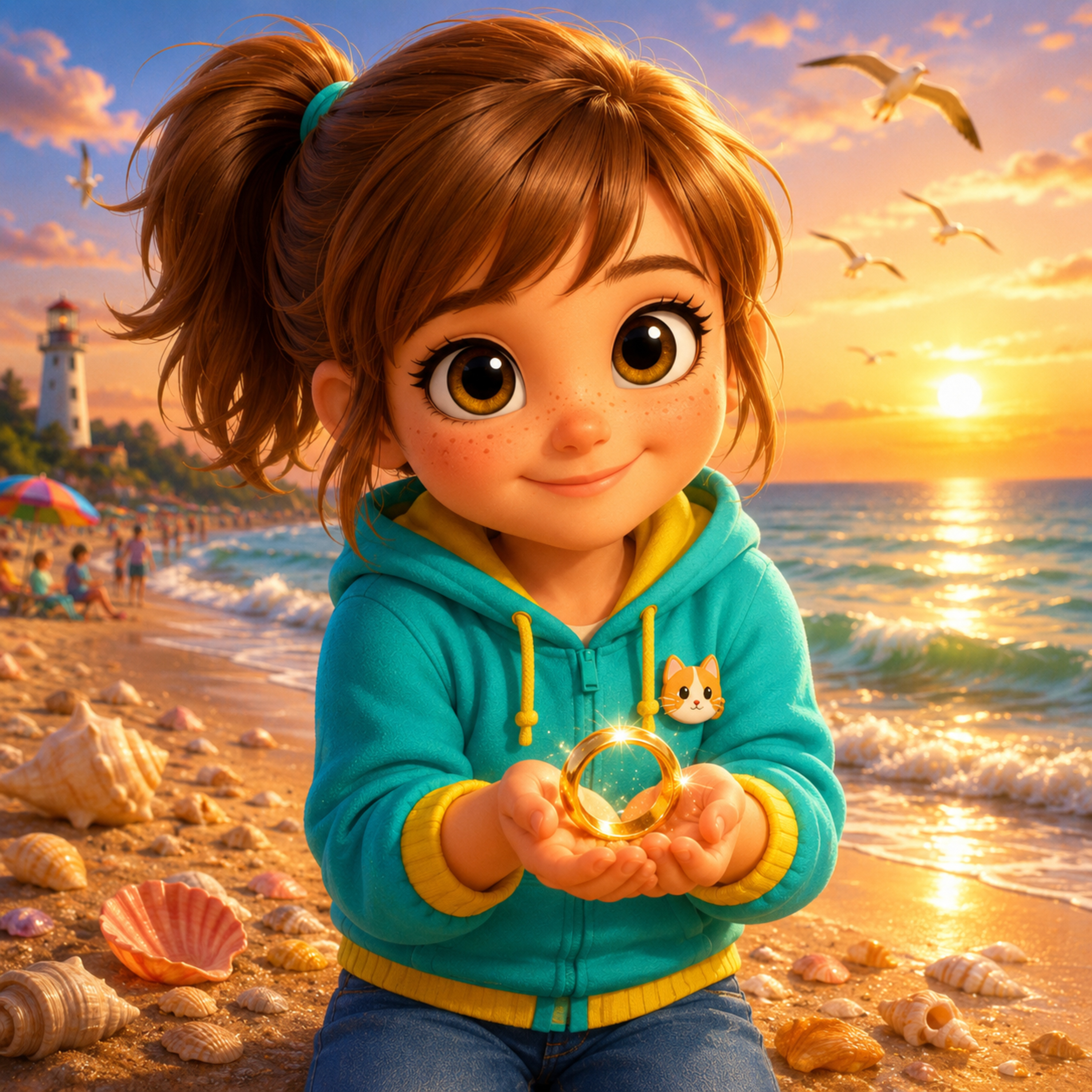 💍 Dorotka znalazła złotą obrączkę na plaży 🌊 | Piękna wakacyjna bajka z morałem ❤️ episode artwork