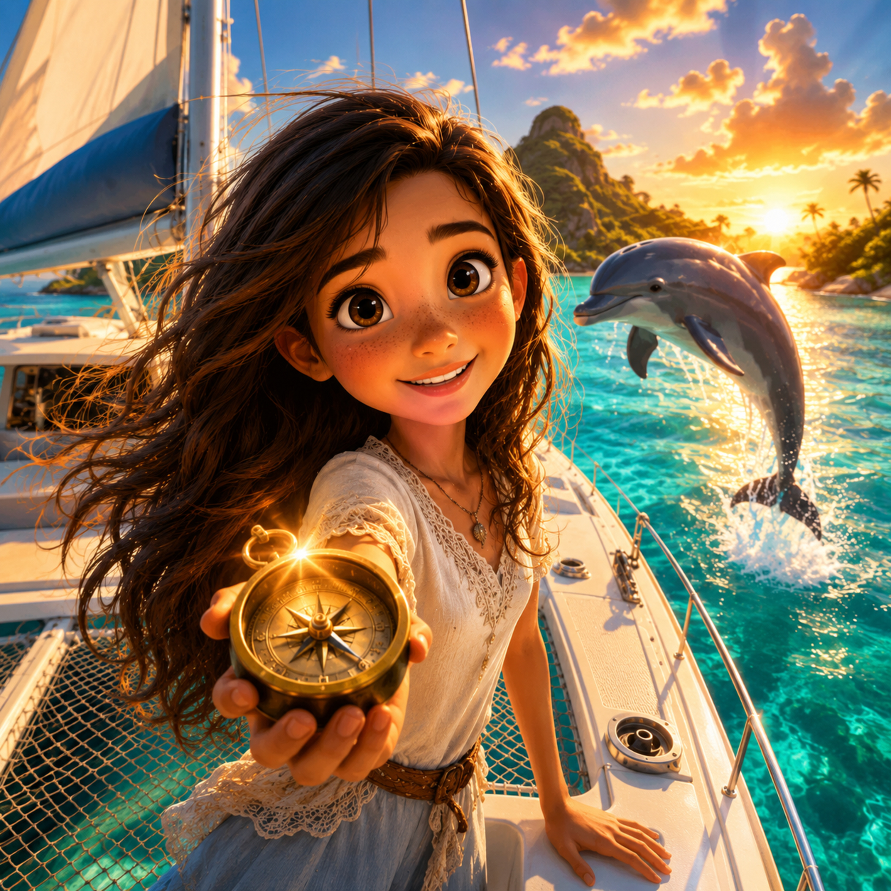 🎧 🌊 Oliwia i Najpiękniejsze Wakacje na Katamaranie 🐬⛵ | Bajka o Morzu, Delfinach i Marzeniach episode artwork