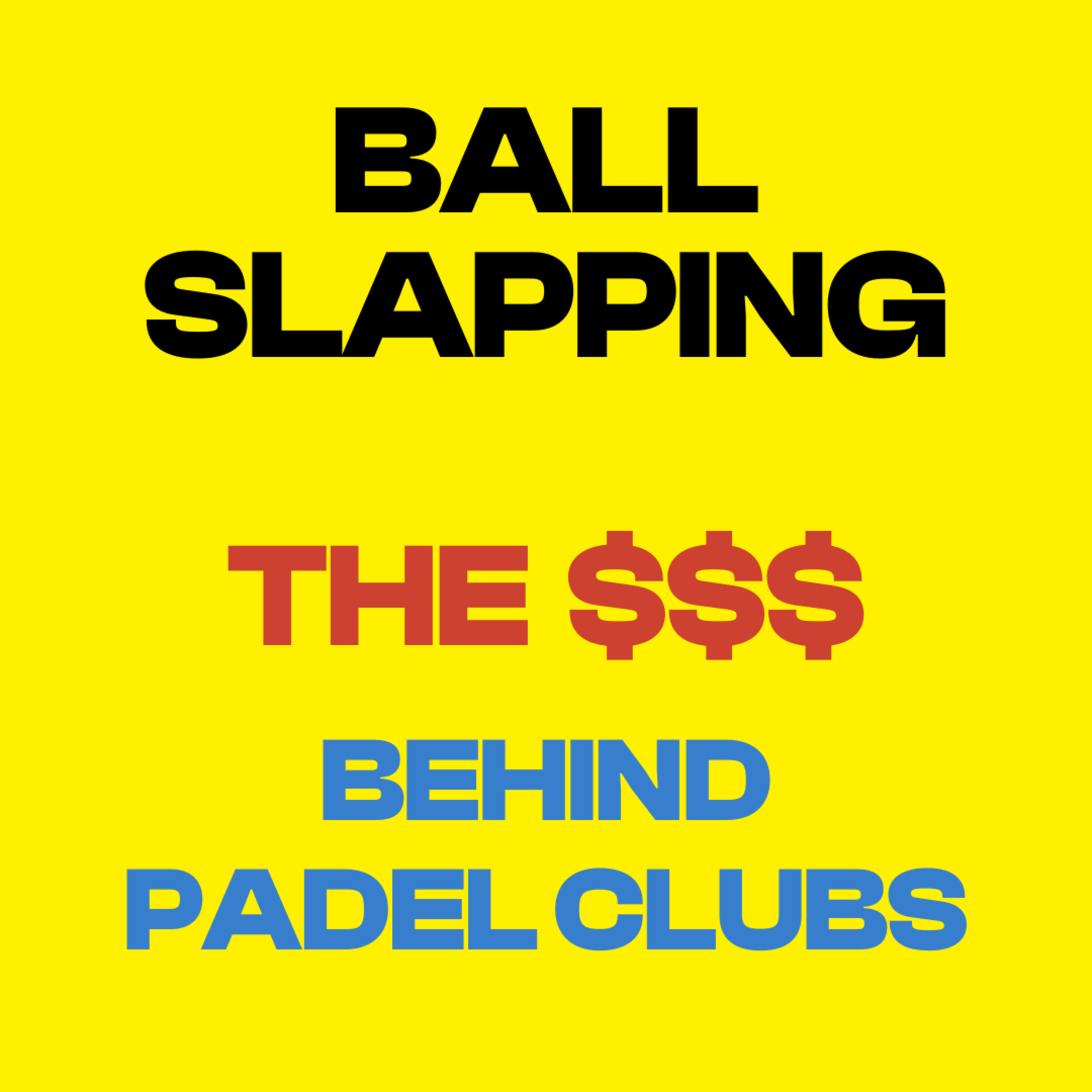 The $$$ Behind a Premium Padel Club | From Courts To Coffee - inside Rulo | Ball Slapping Podcast episode artwork