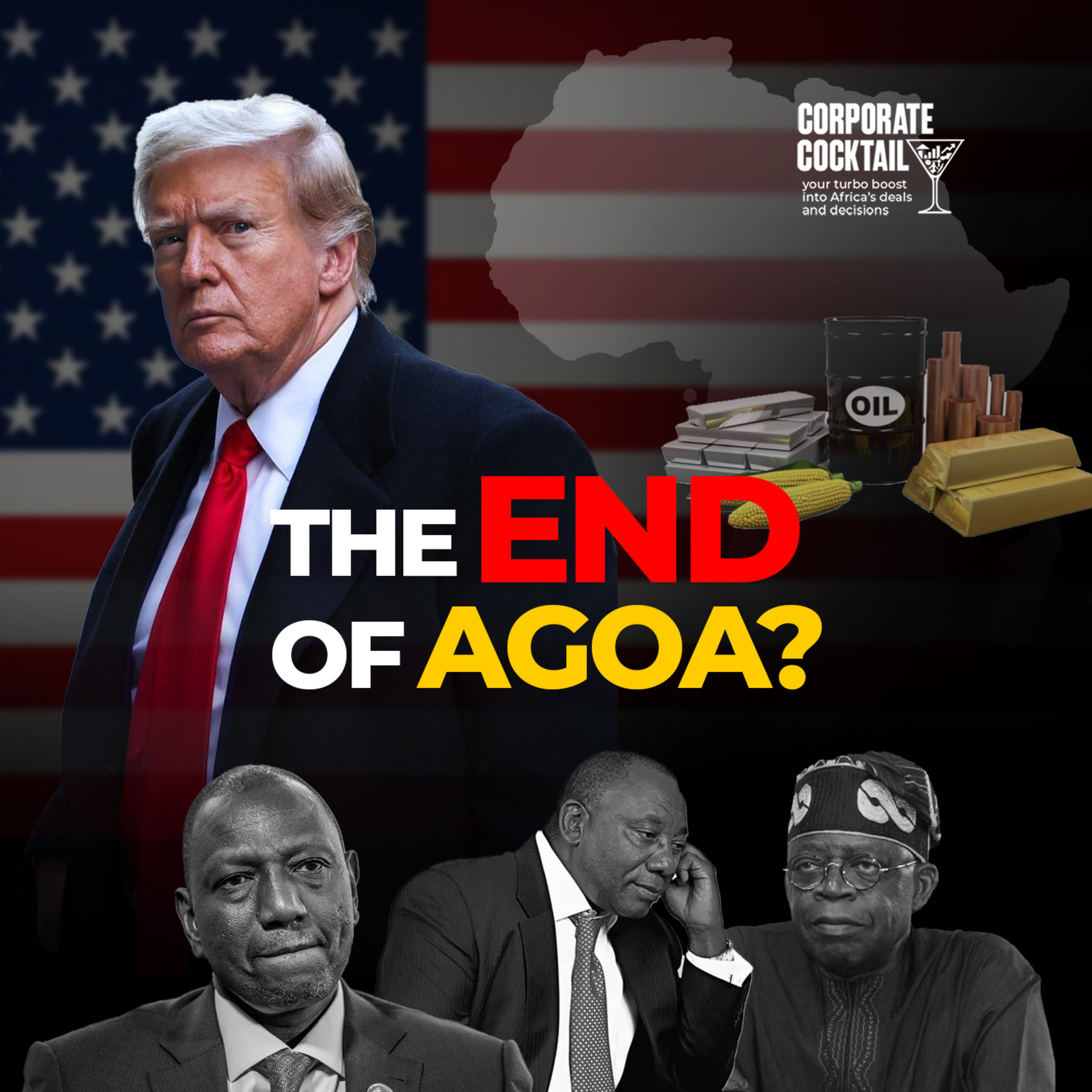 End of AGOA, Zambia’s Debt Clash & Nigeria’s Fuel Tensions episode artwork