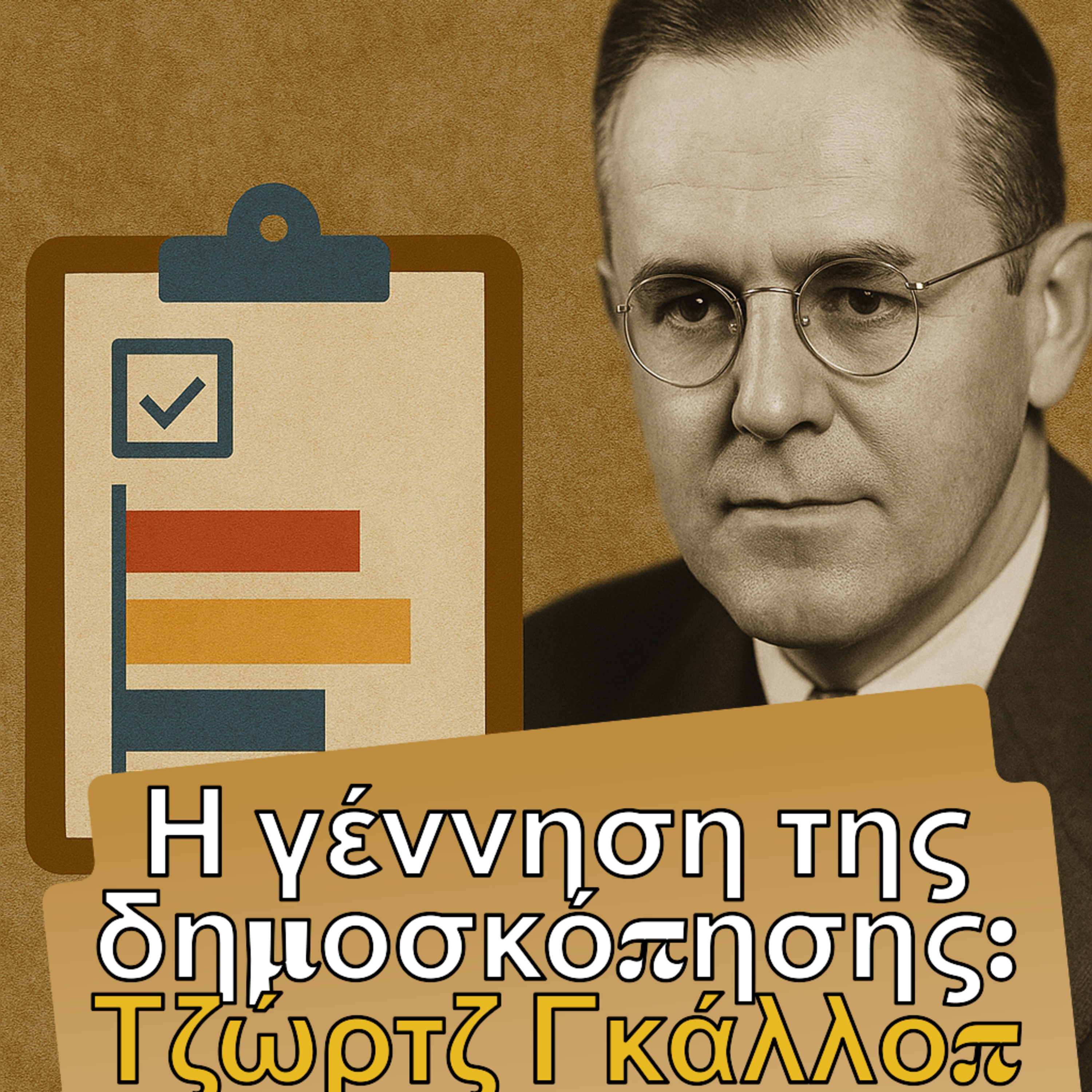 16. Η Γέννηση της Δημοσκόπησης: Τζορτζ Γκάλλοπ episode artwork