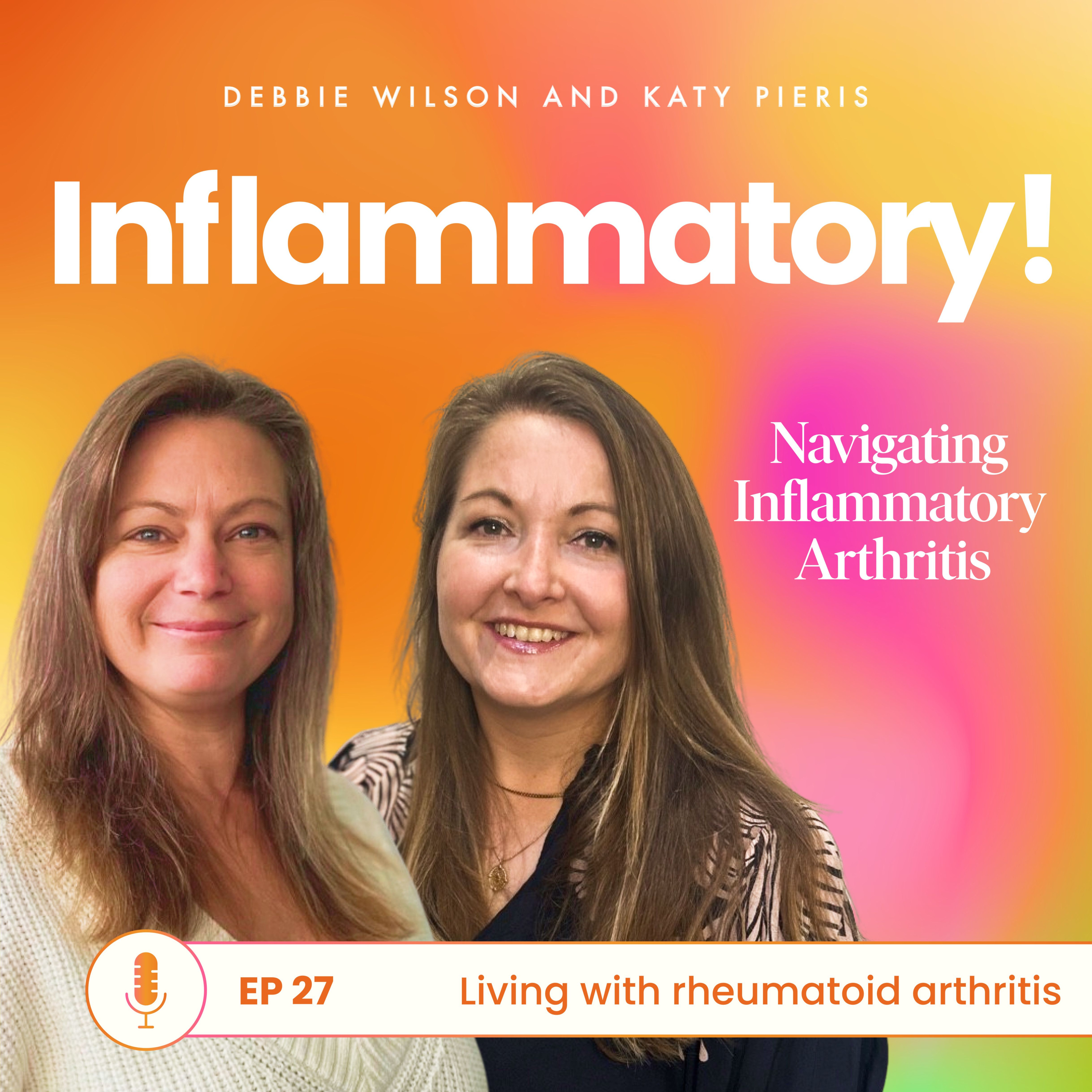 Living with rheumatoid arthritis episode artwork