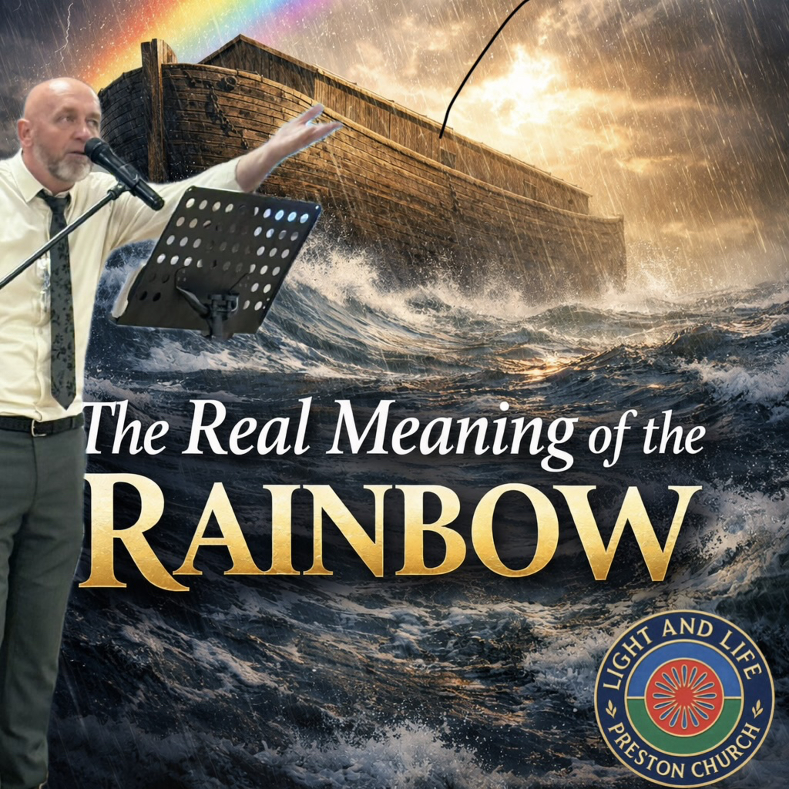 Jim Boswell sermon on the real meaning of the rainbow  episode artwork