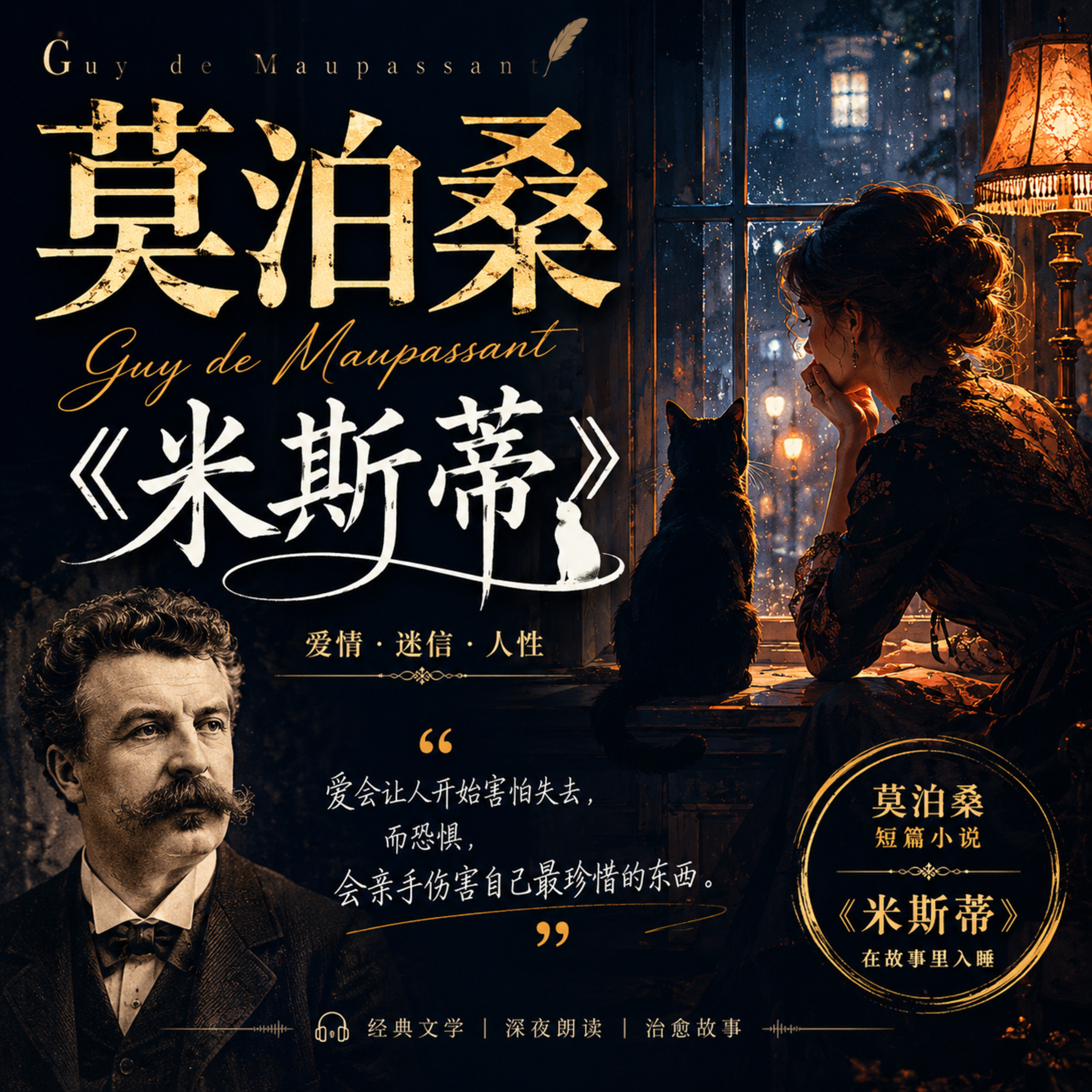 在故事里入睡·256夜·《米斯蒂》： 她为了爱情，送走了最爱的猫. episode artwork