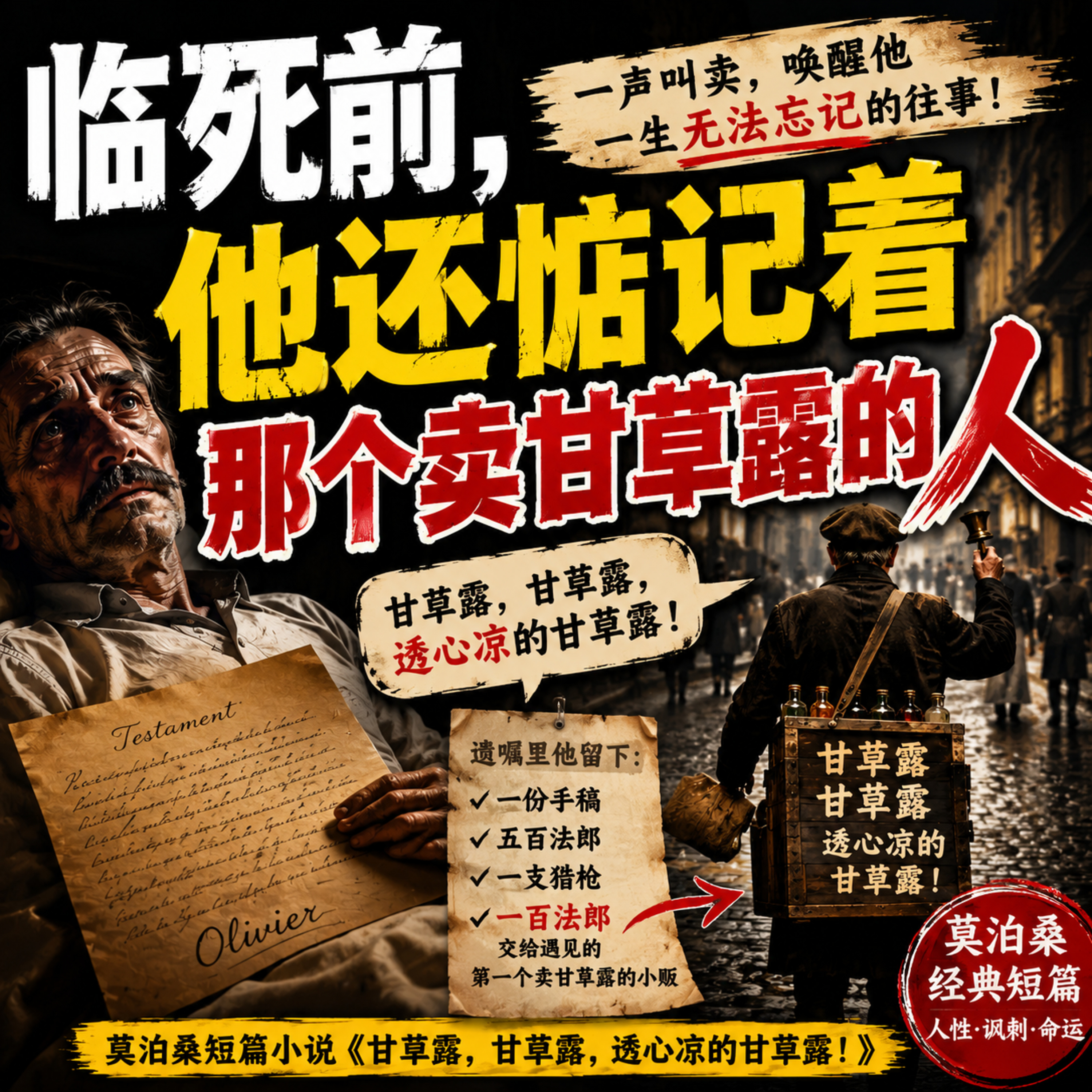 在故事里入睡·267夜·《甘草露，透心凉的甘草露！》：一声叫卖，困住了他的一生 episode artwork