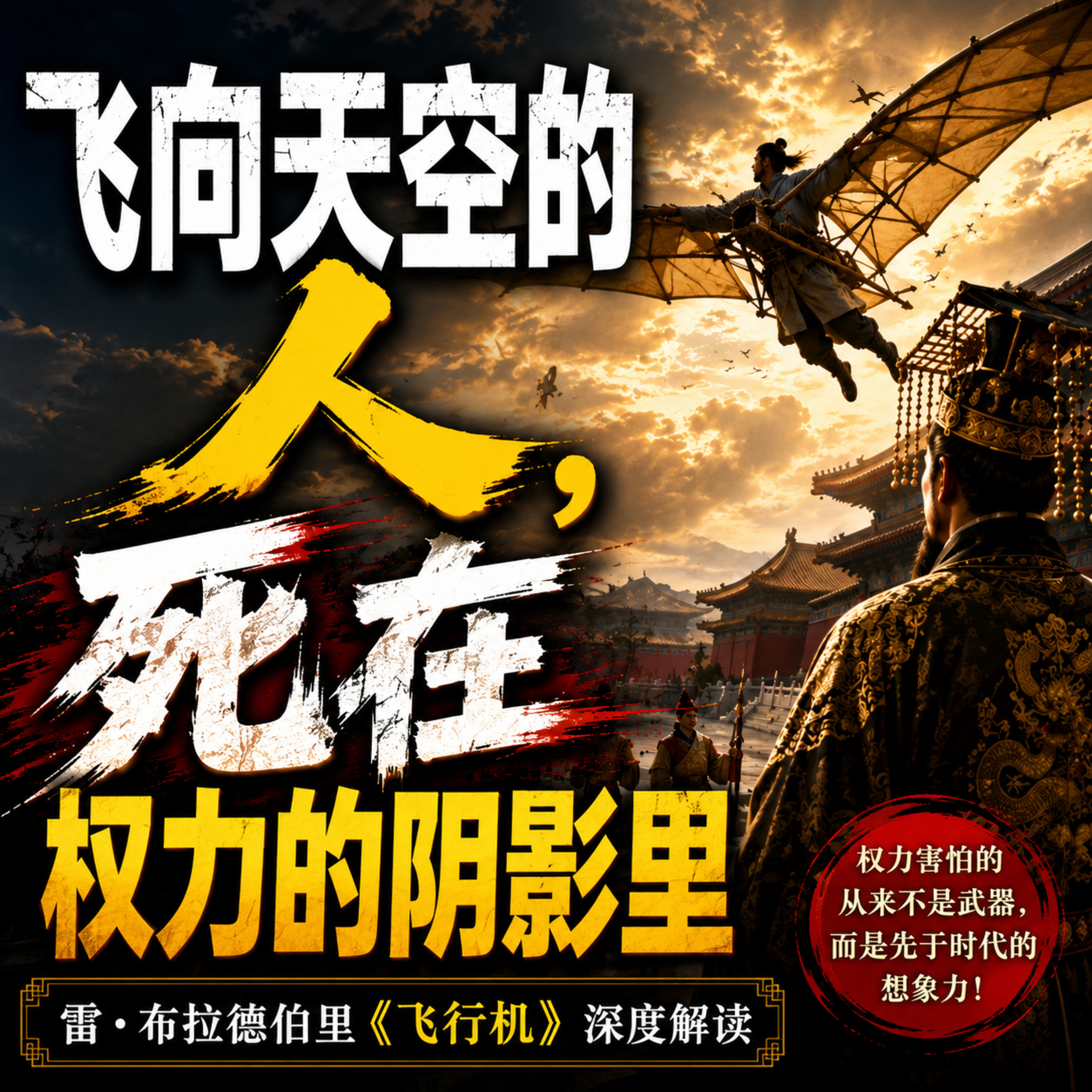 在故事里入睡·272夜·《飞行机》：飞向天空的人，死在权力的阴影里 episode artwork