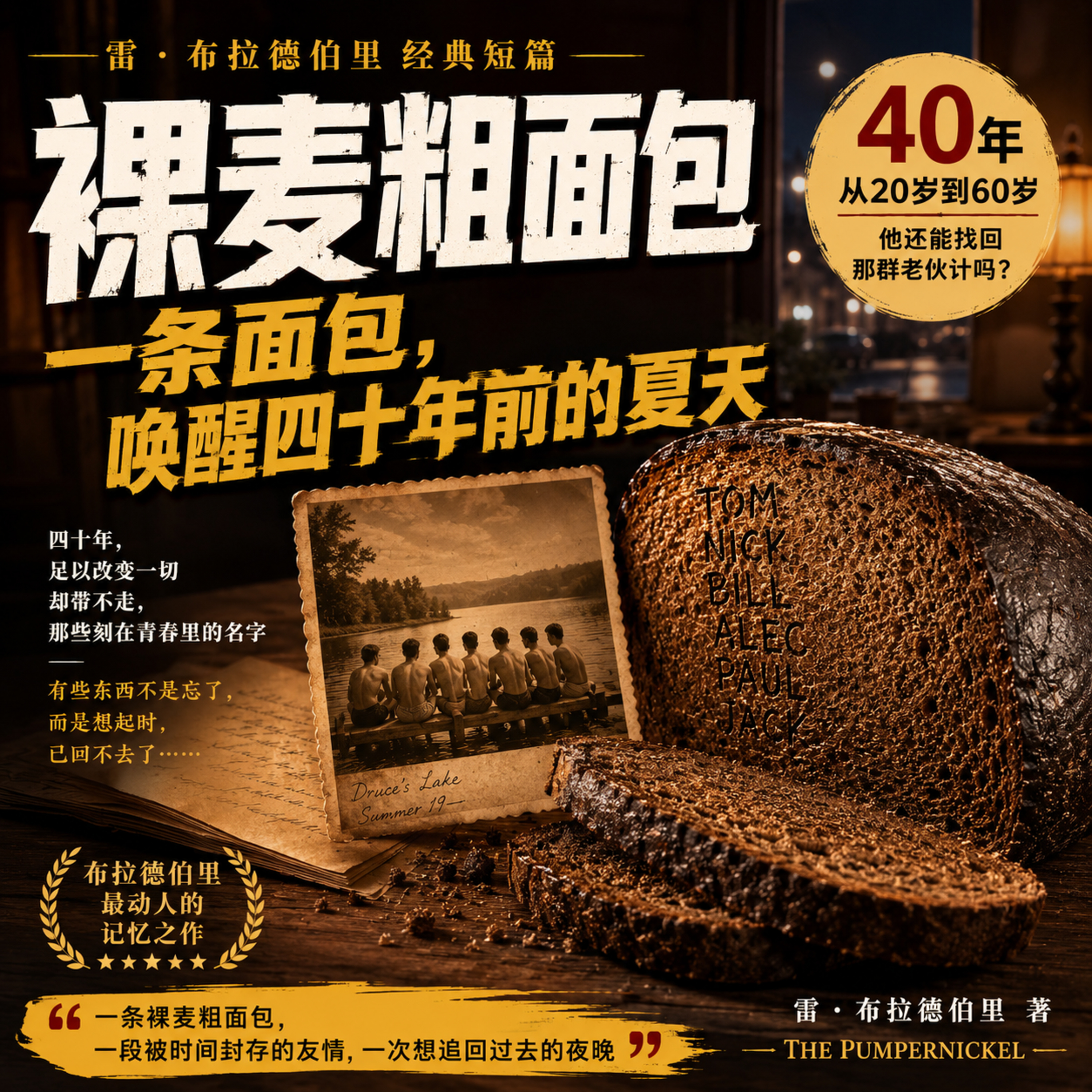在故事里入睡·273夜·《裸麦粗面包》：一条面包，唤醒四十年前的夏天 episode artwork