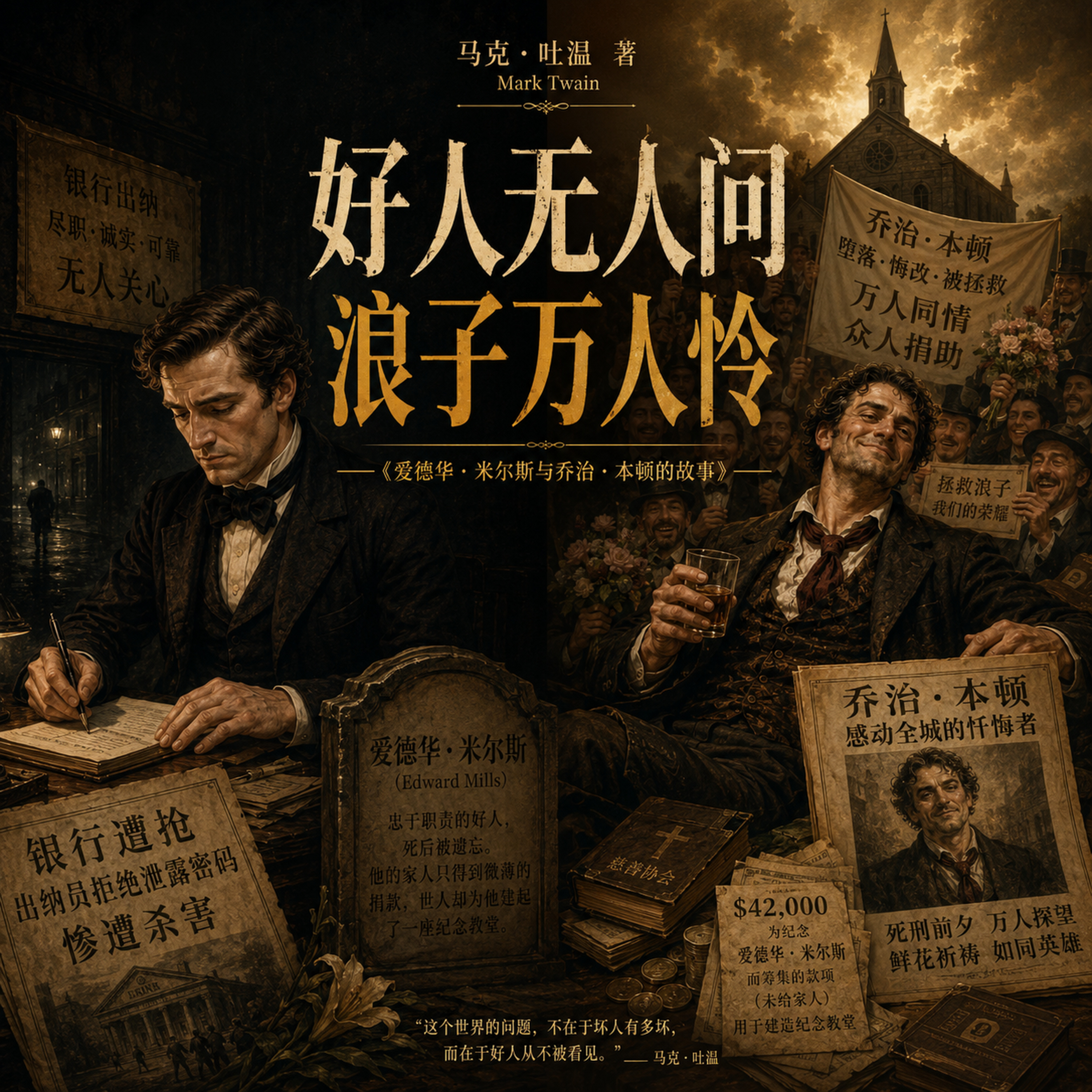 在故事里入睡·295夜·《爱德华·米尔斯与乔治·本顿的故事》：好人无人问，浪子万人怜 episode artwork
