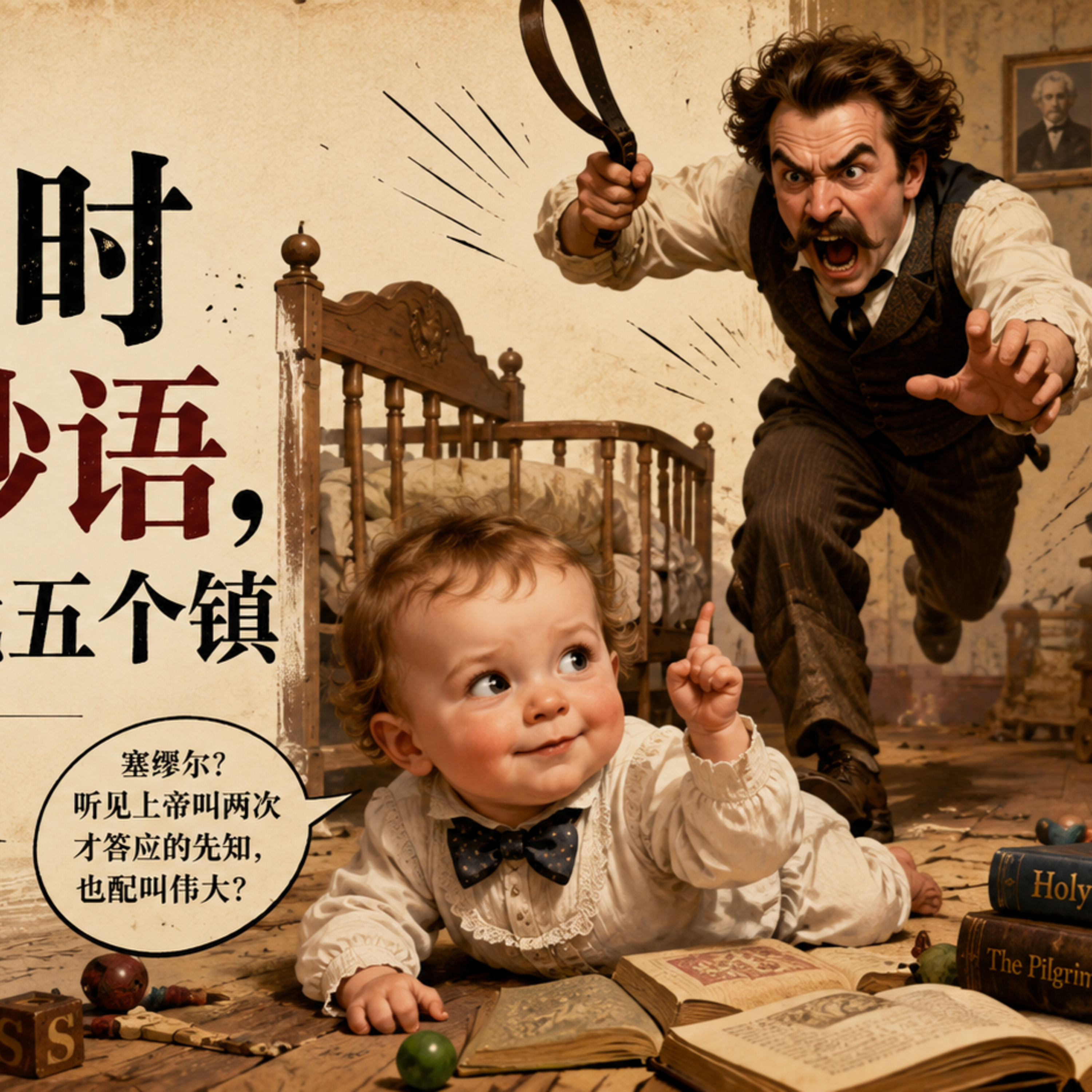 在故事里入睡·300夜·《婴儿妙语》：神童的代价，每说一句妙语，就挨一顿打 episode artwork