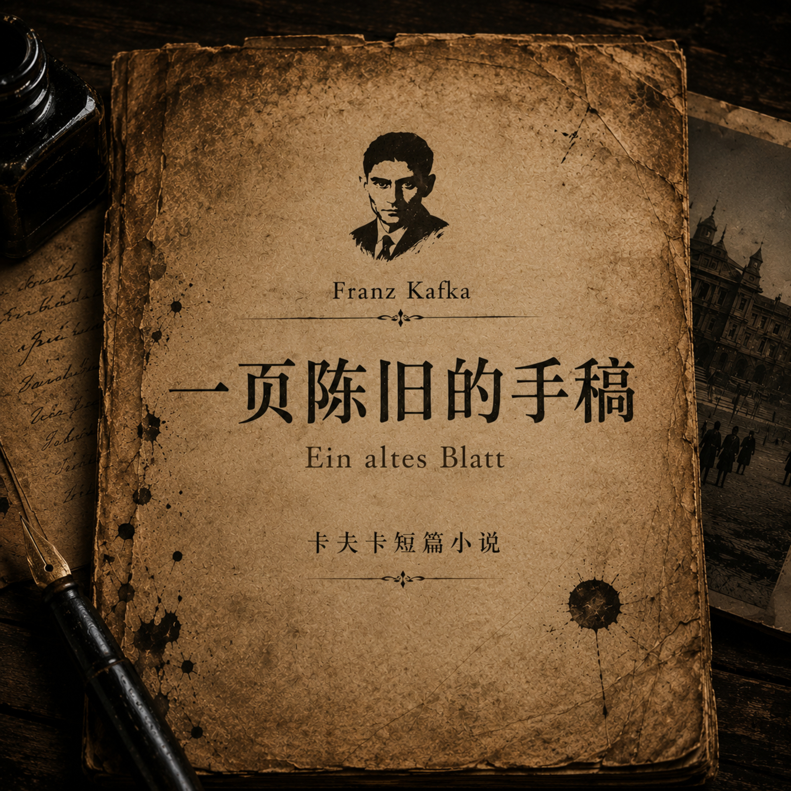 在故事里入睡·303夜·《一页陈旧的手稿》：卡夫卡最令人窒息的寓言之一 episode artwork