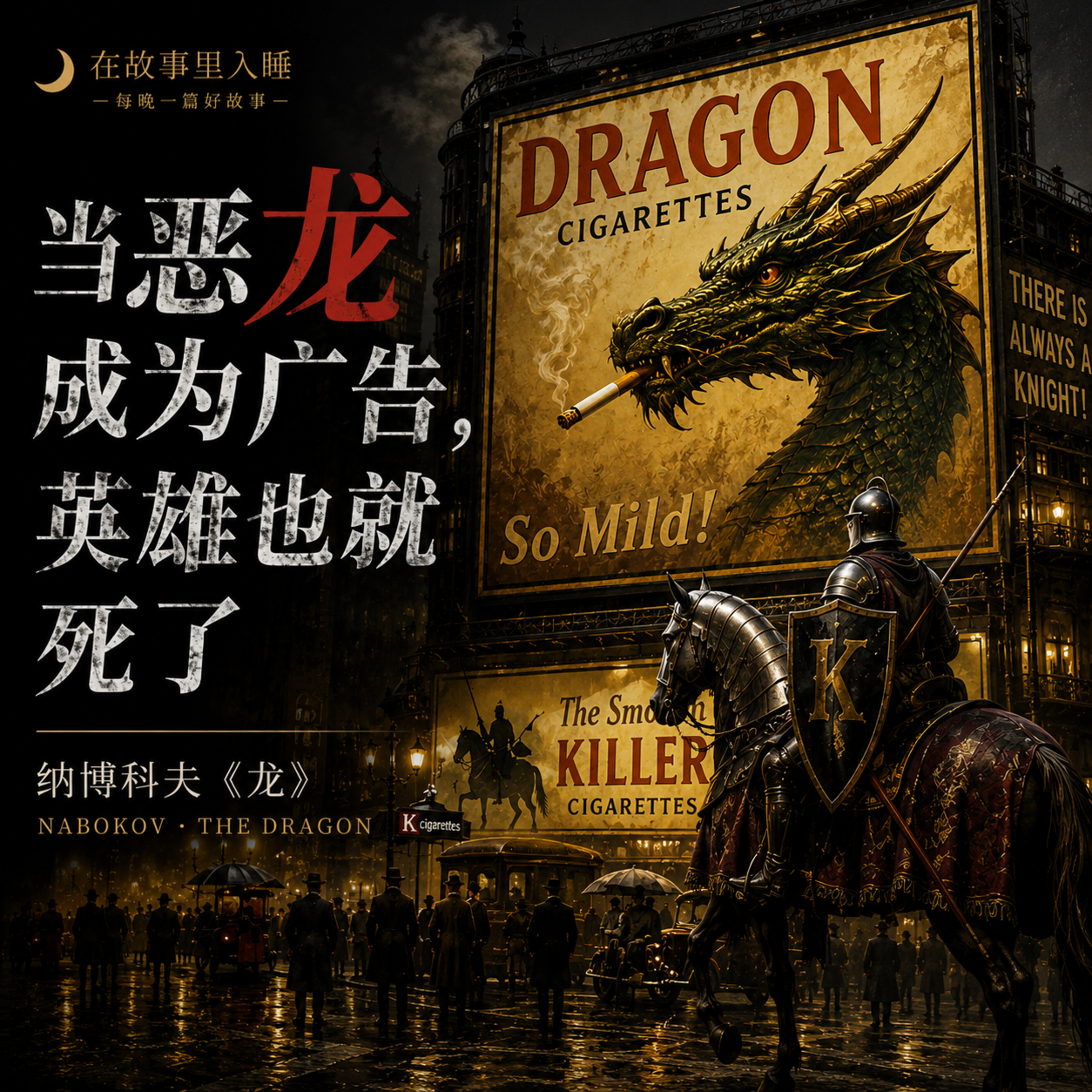 在故事里入睡·306夜·《龙》： 讽刺小说，却预言了今天的世界 episode artwork