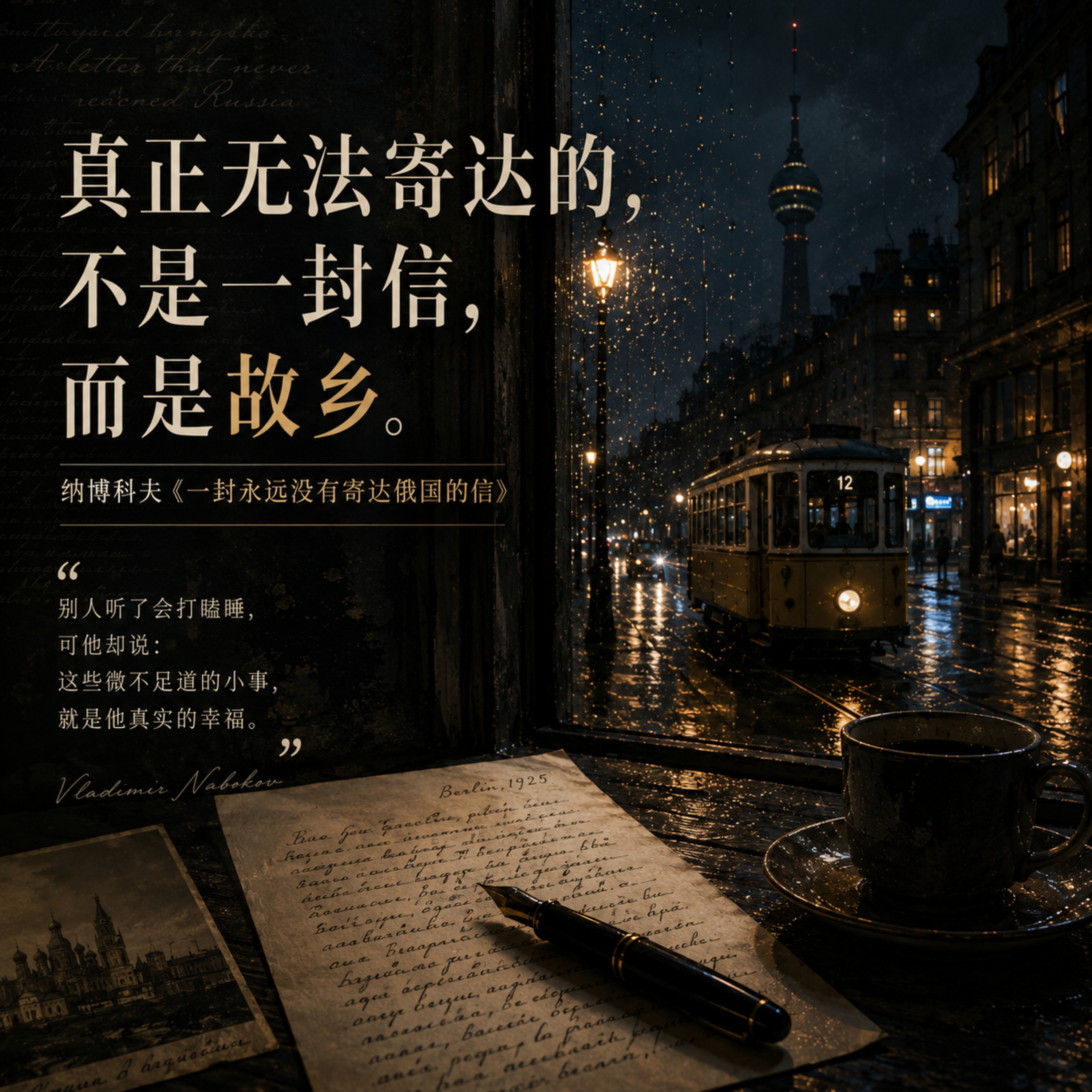 在故事里入睡·307夜·《一封永远没有寄达俄国的信》：幸福，藏在无人留意的日常里 episode artwork