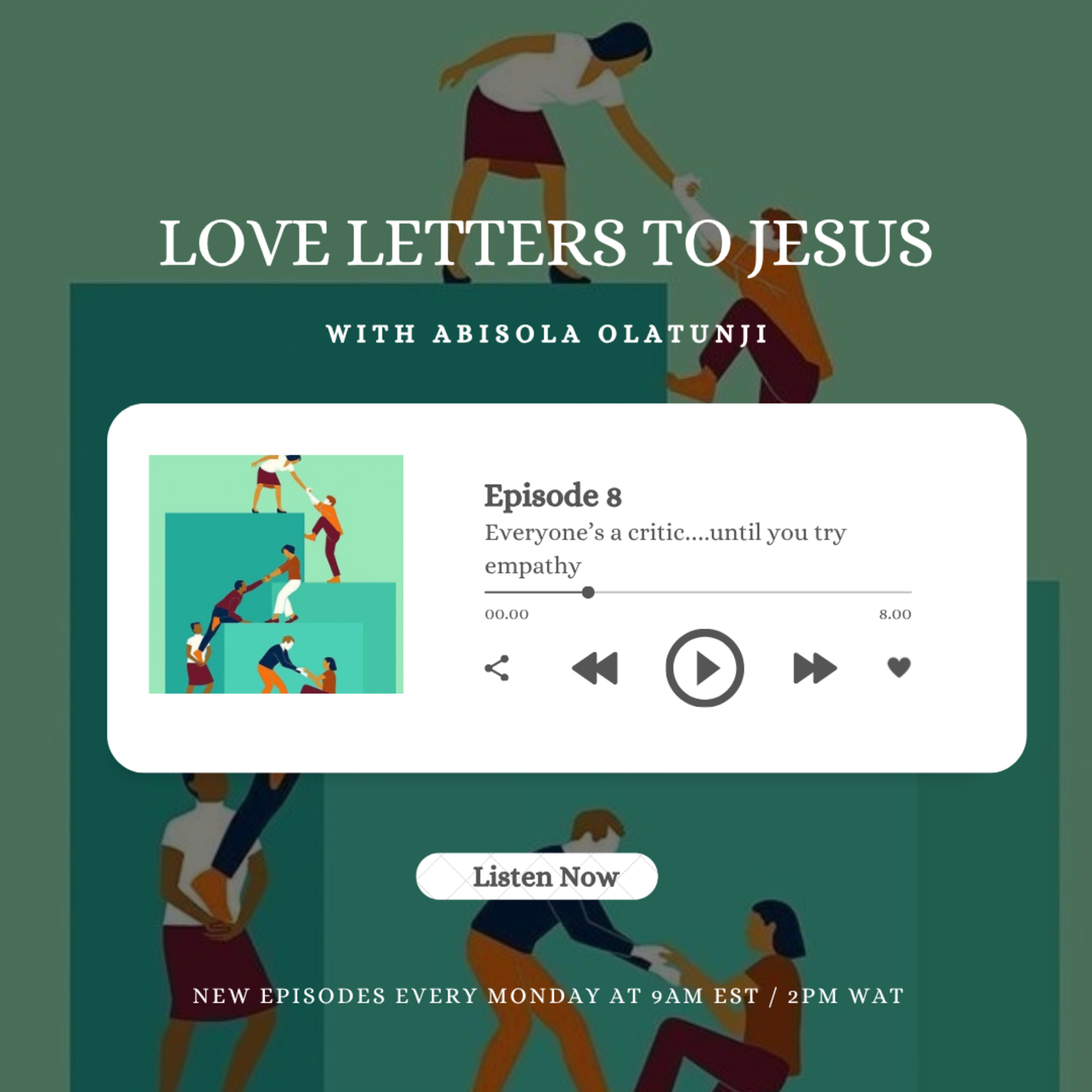 Reflection week: Everyone’s a critic….. until you try empathy episode artwork