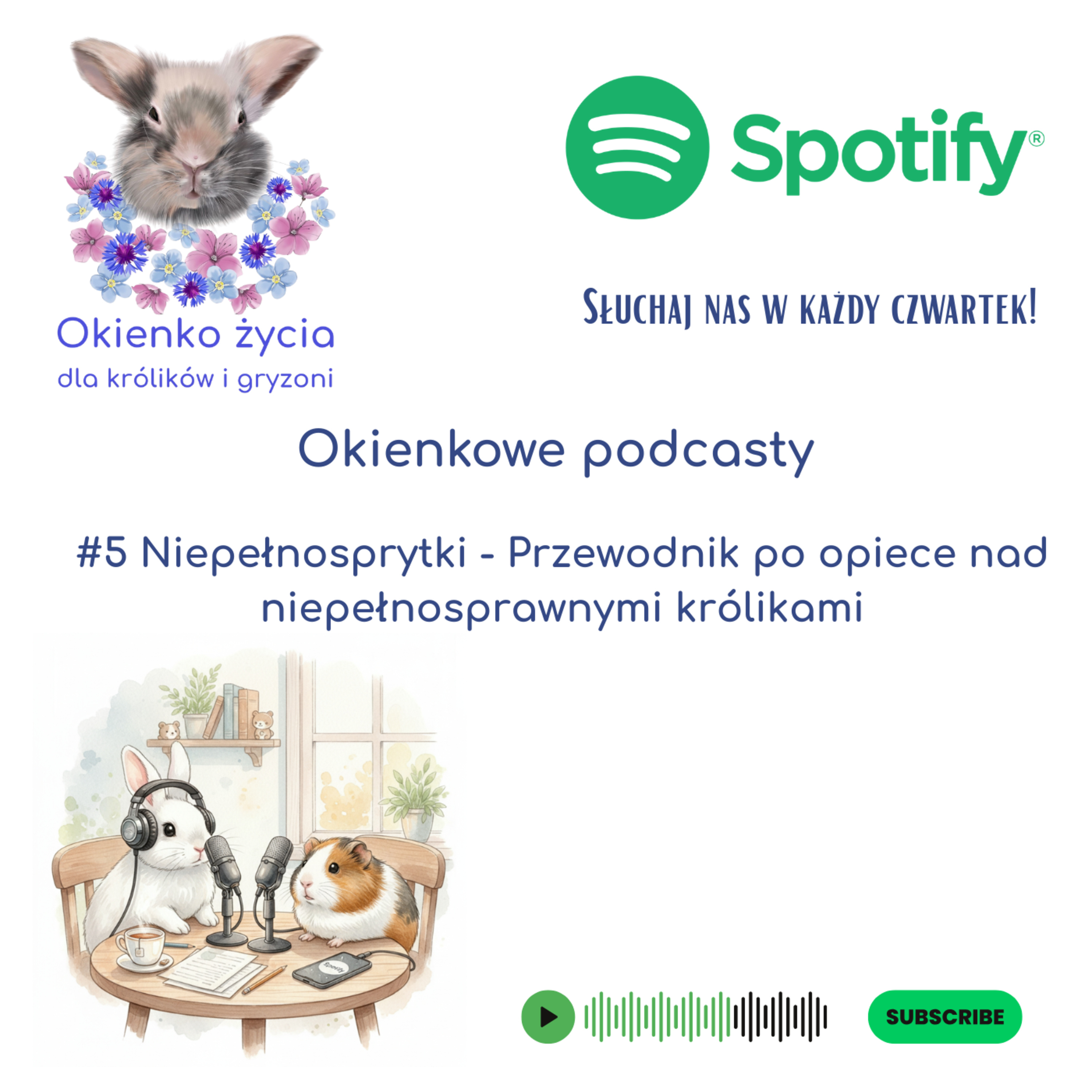 #5 Niepełnosprytki - Przewodnik po opiece nad niepełnosprawnymi królikami episode artwork