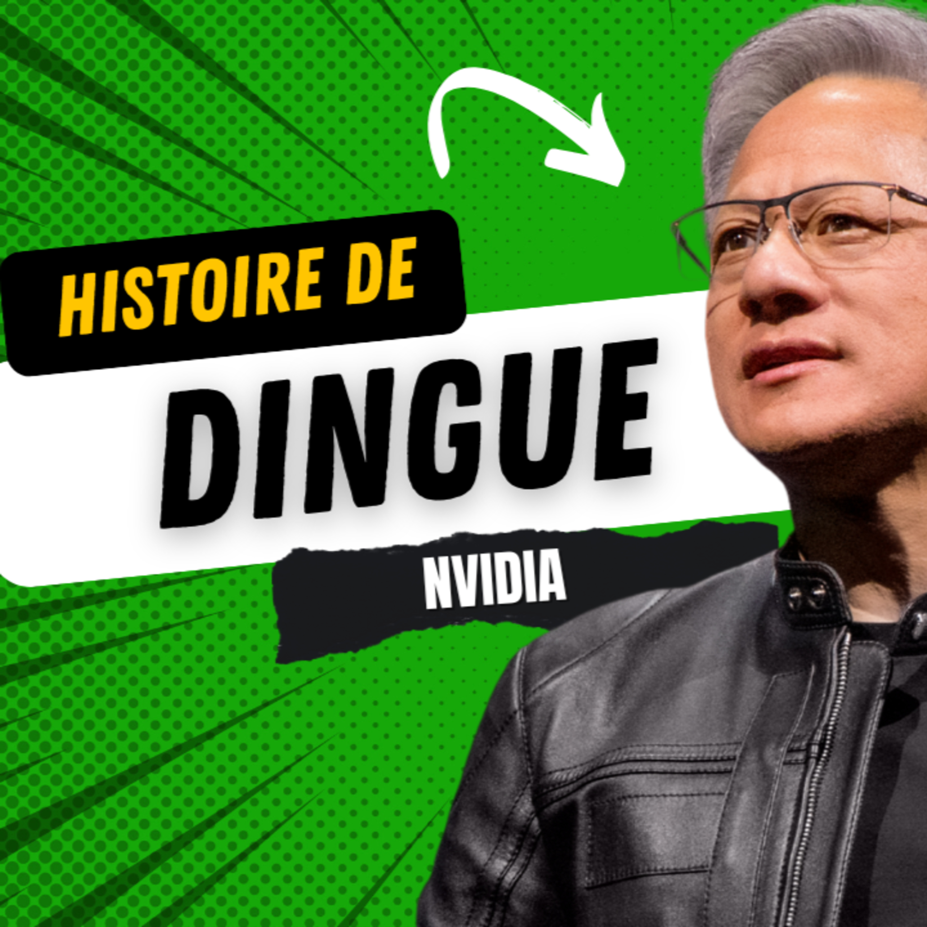 #3 - l'Hitoire DINGUE de Jensen Huang et Nvidia!  episode artwork