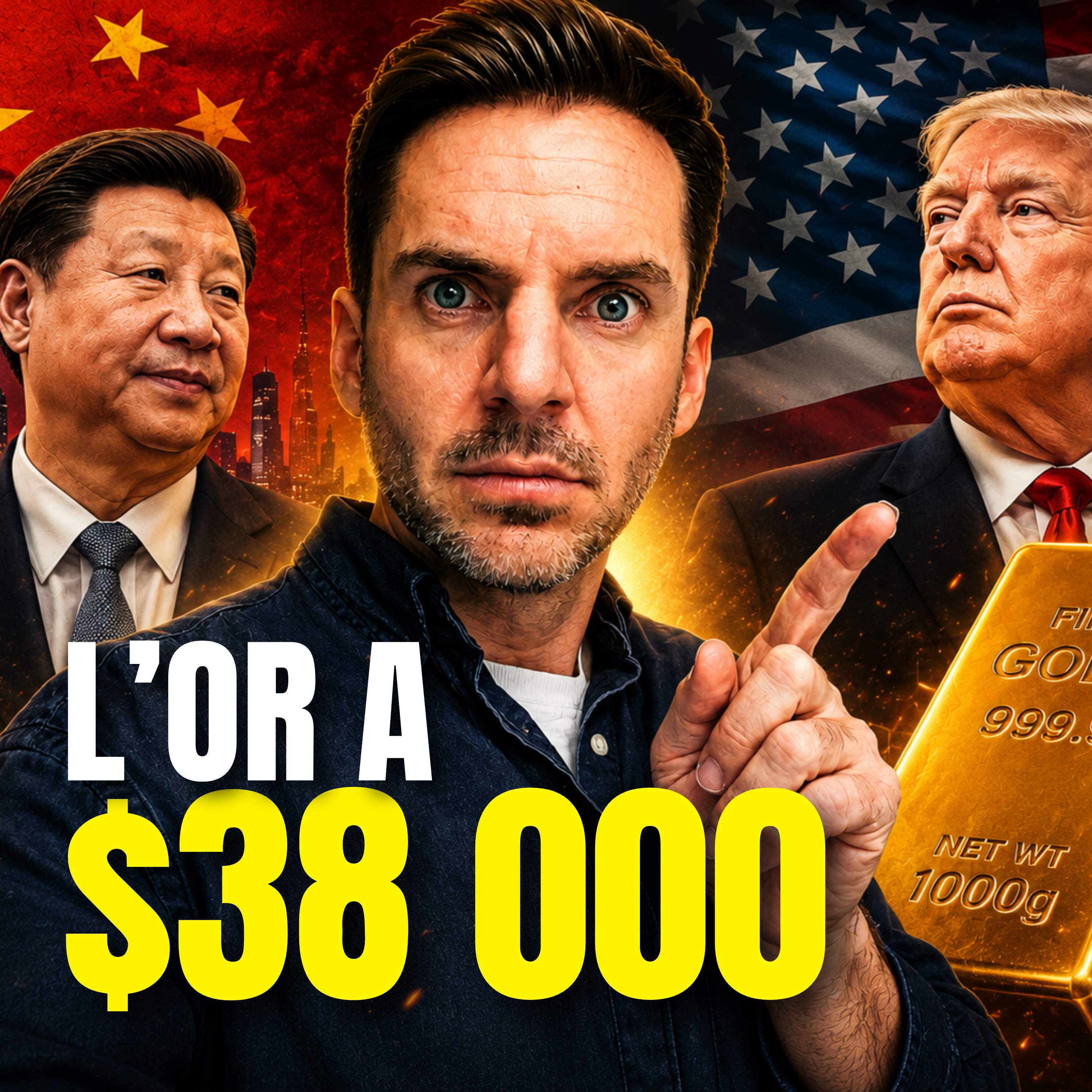 #31 - La Chine se prépare pour l'Or à $38 000 l'once ?! episode artwork