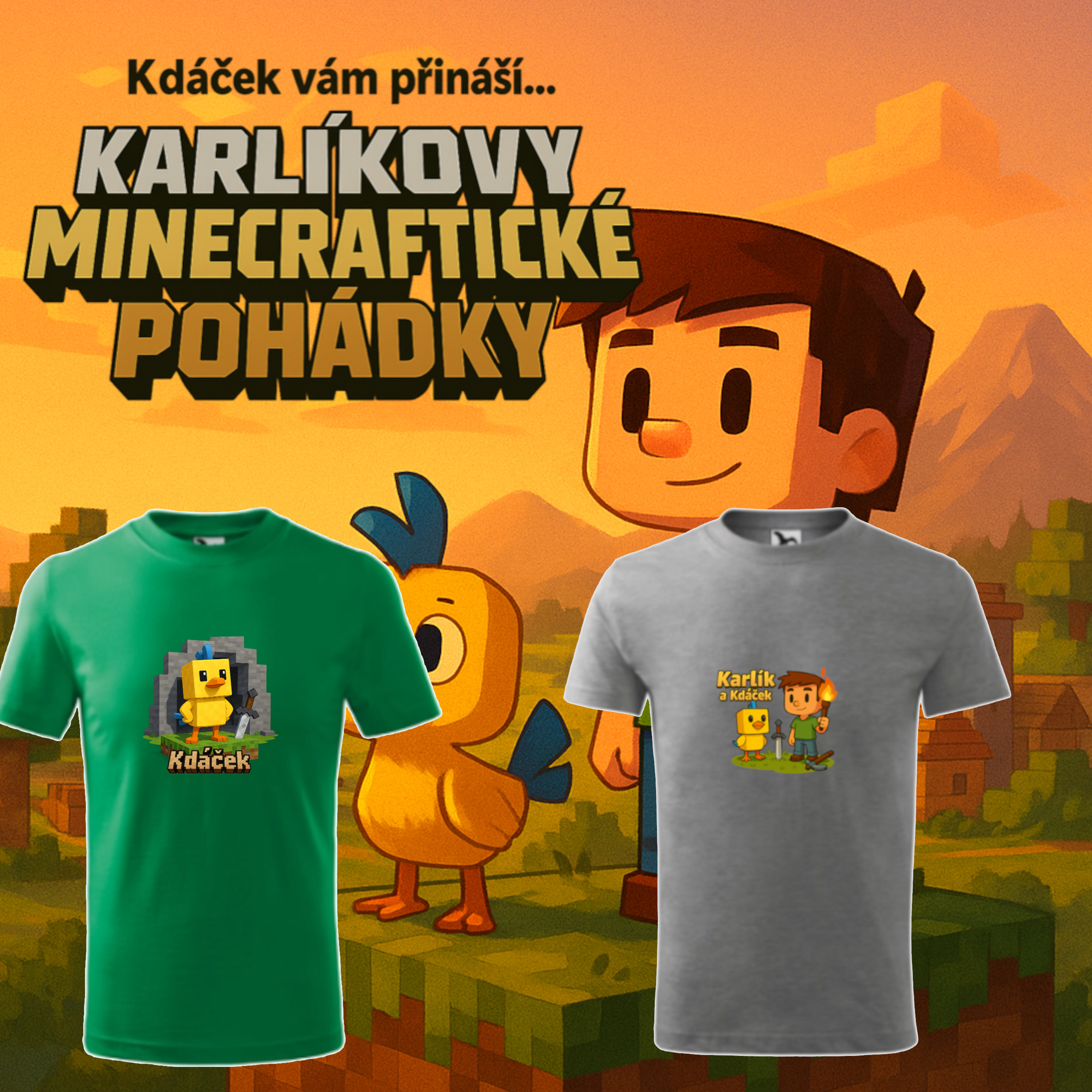 Bonus: Co nás čeká dál a novinka s tričky!