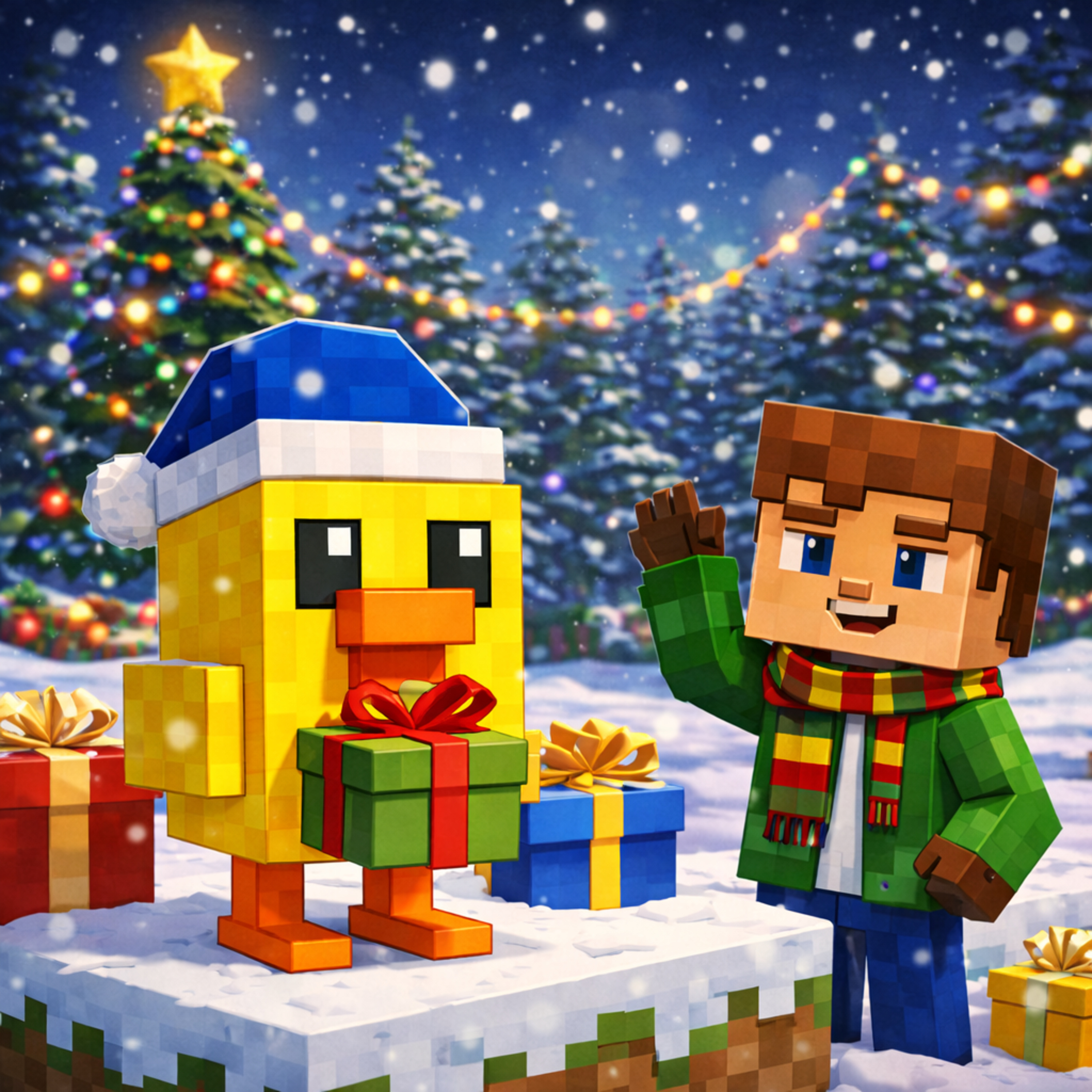 BONUS - Kdáčkovy minecraftické Vánoce | Karlíkovy minecraftické pohádky