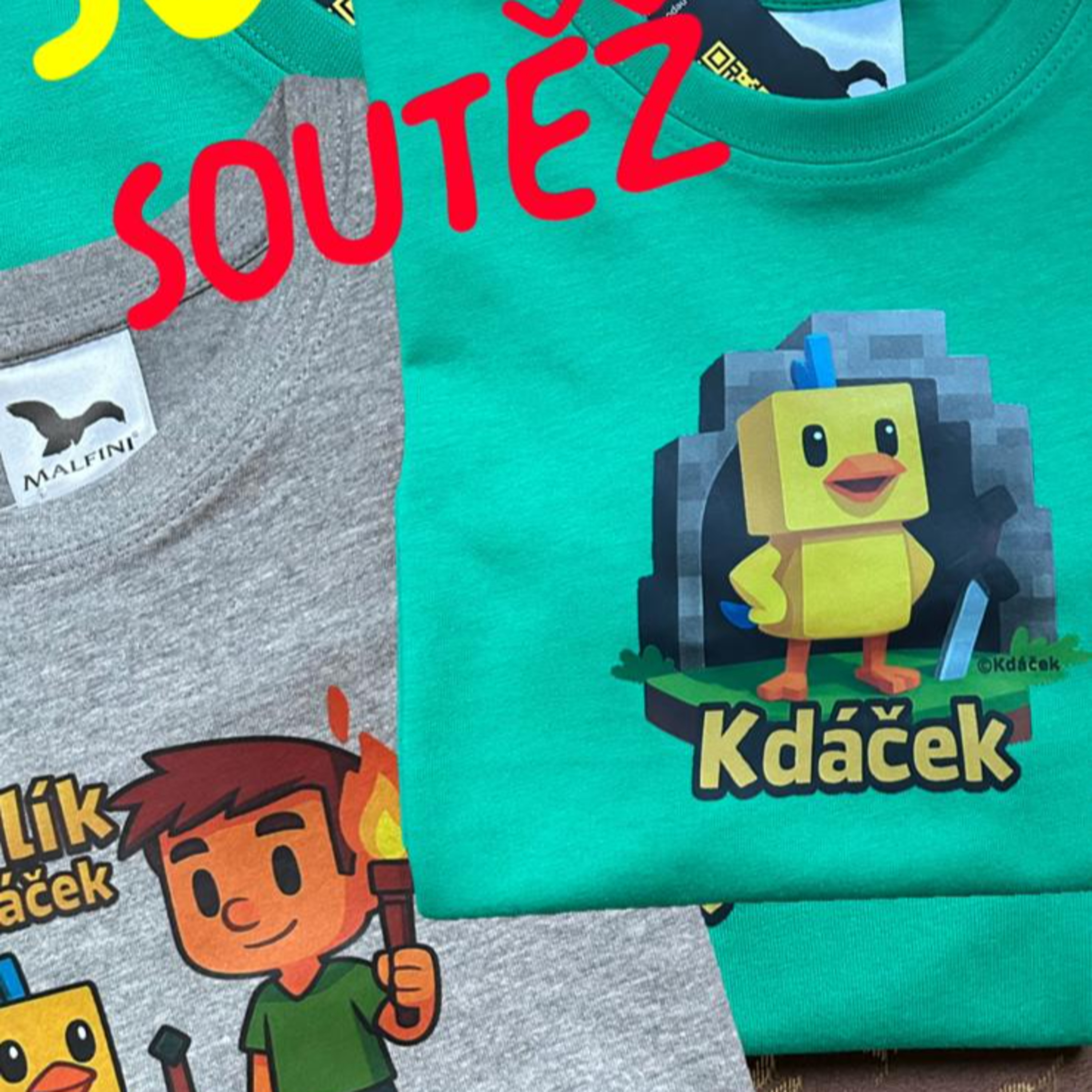 SOUTĚŽ: Napiš básničku o Karlíkovi a Kdáčkovi 🐥👕 | Karlíkovy minecraftické pohádky