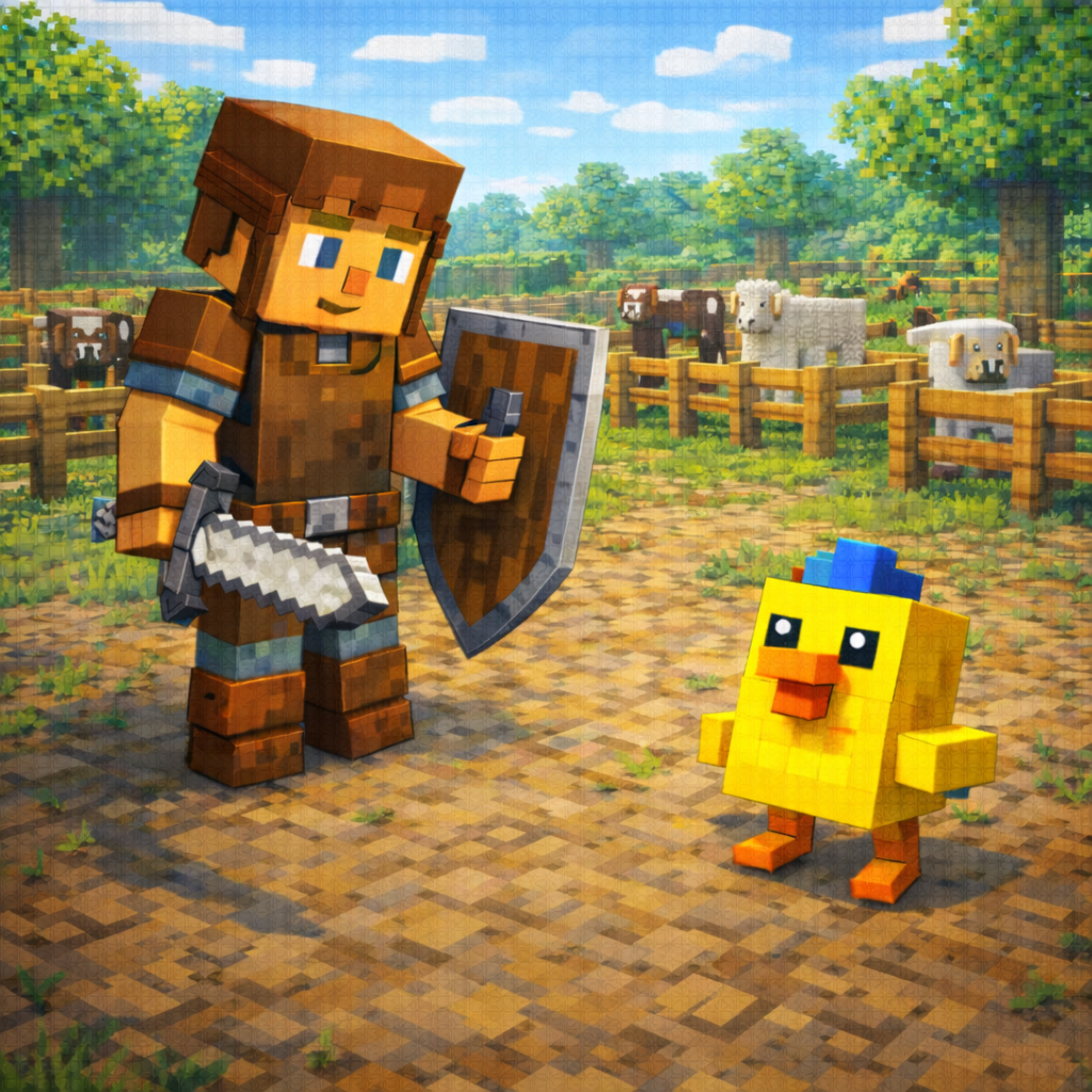 Kapitola 40 – První brnění | Karlíkovy minecraftické pohádky