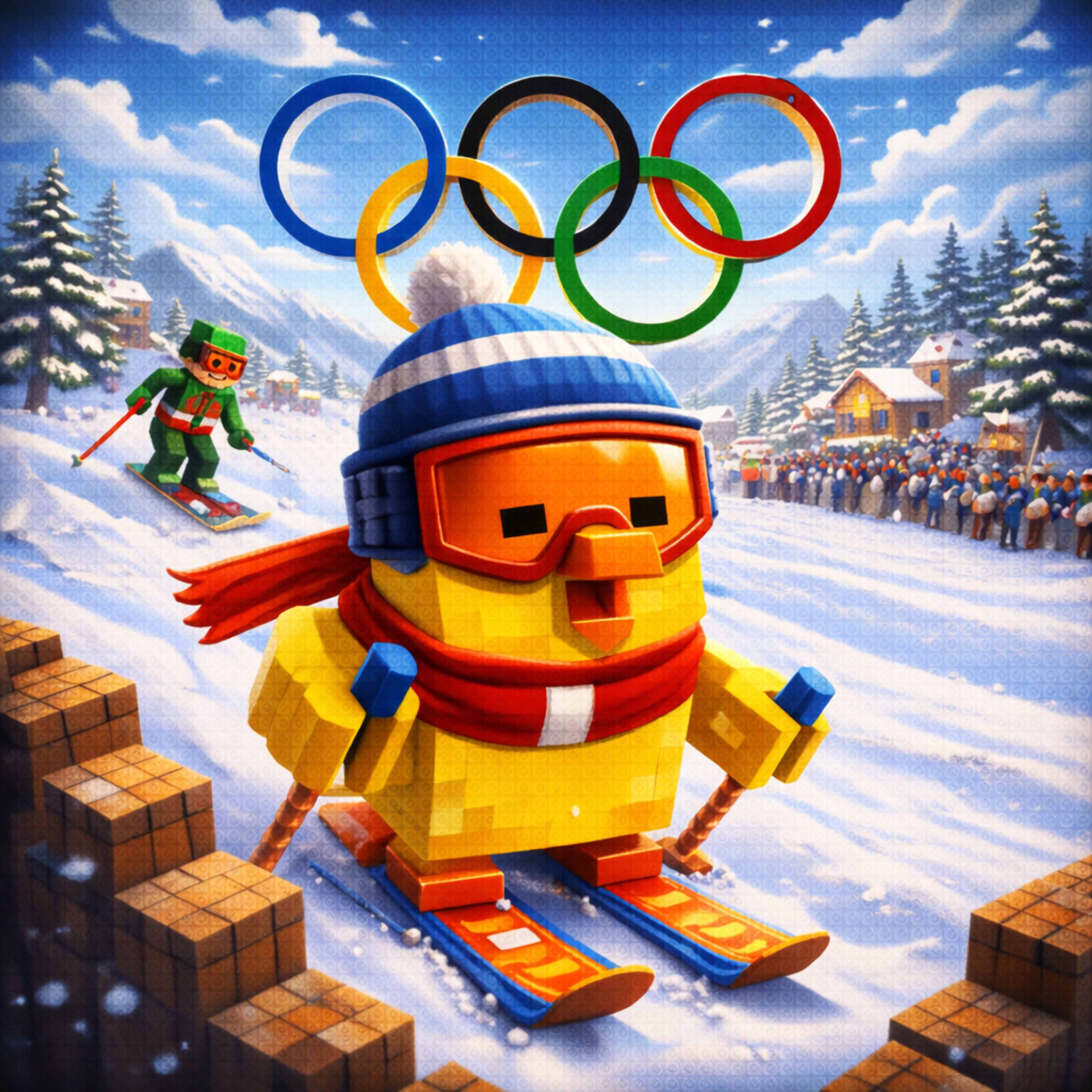 BONUS - Kdáčkova velká olympiáda - první část | Karlíkovy minecraftické pohádky