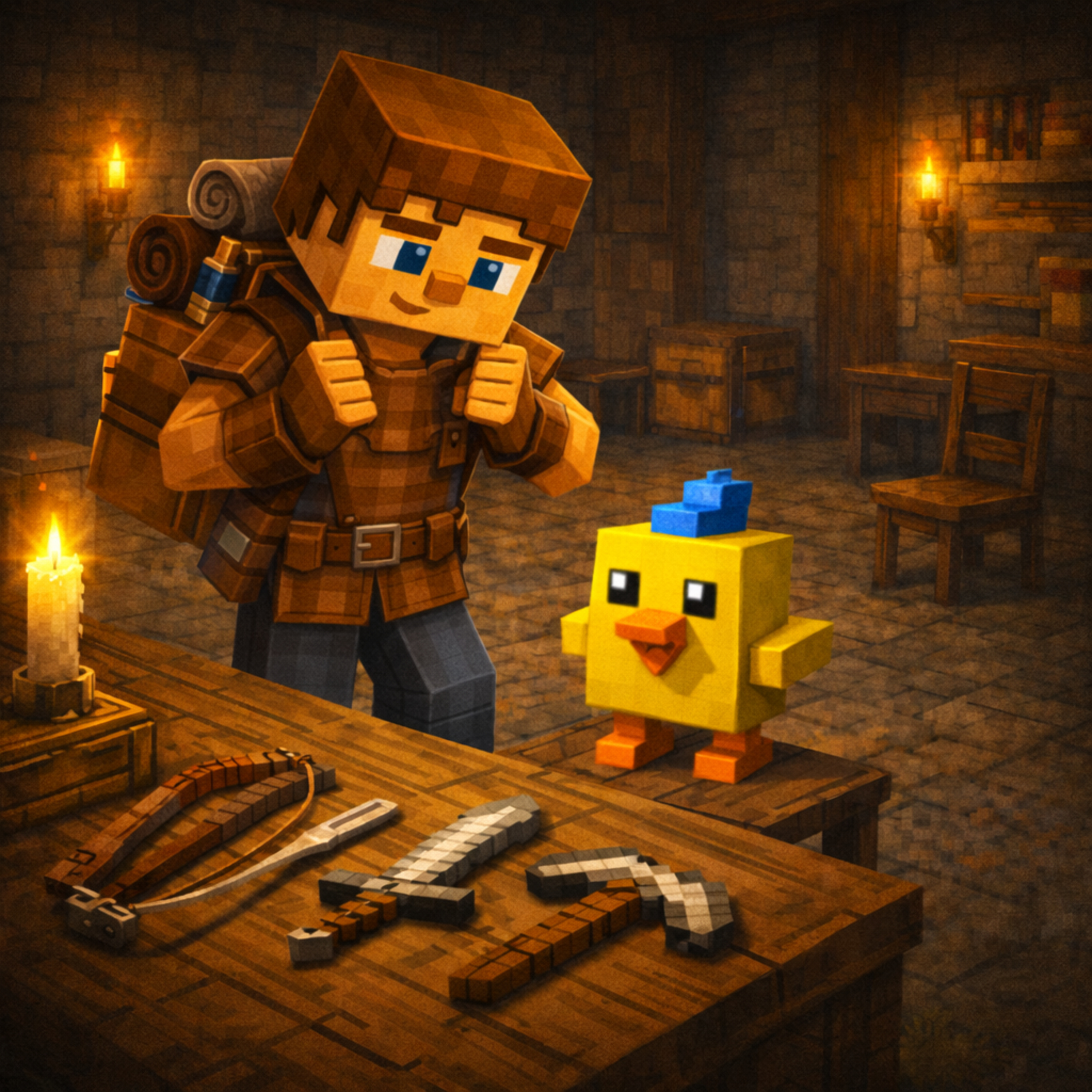 Kapitola 54 – Krok, který se nedá vzít zpět | Karlíkovy minecraftické pohádky (Kniha 2)