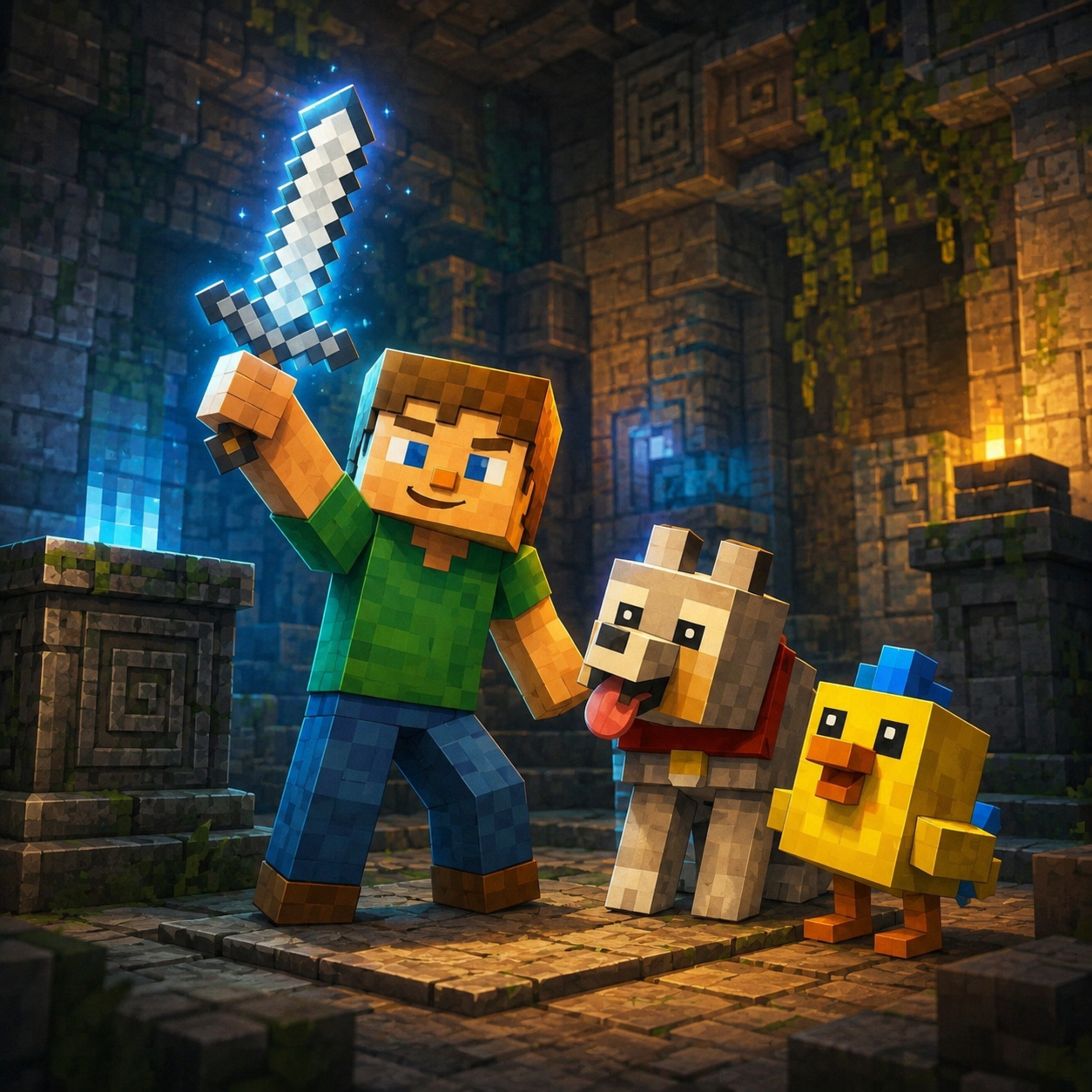 Kapitola 75 - Meč, který čekal | Karlíkovy minecraftické pohádky (Kniha 2) episode artwork