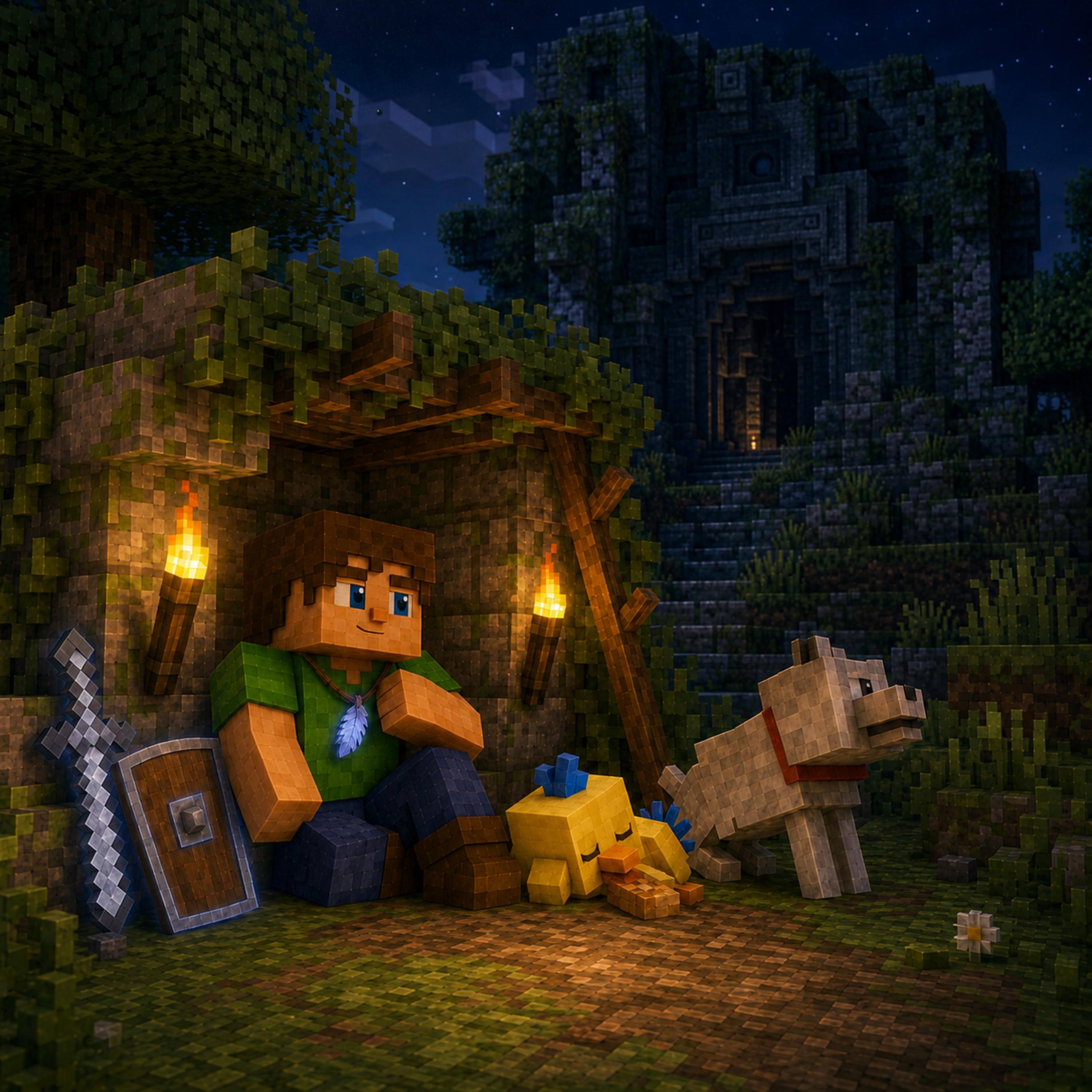 Kapitola 78 – Pírko, které se zachvělo | Karlíkovy minecraftické pohádky (Kniha 2) episode artwork