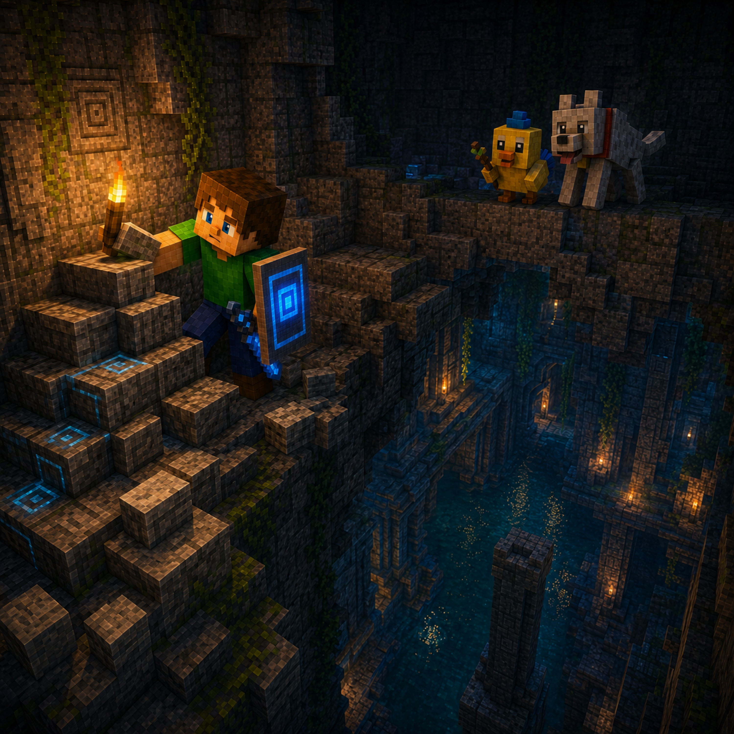 Kapitola 79 - Schod, který se musel postavit | Karlíkovy minecraftické pohádky (Kniha 2) episode artwork