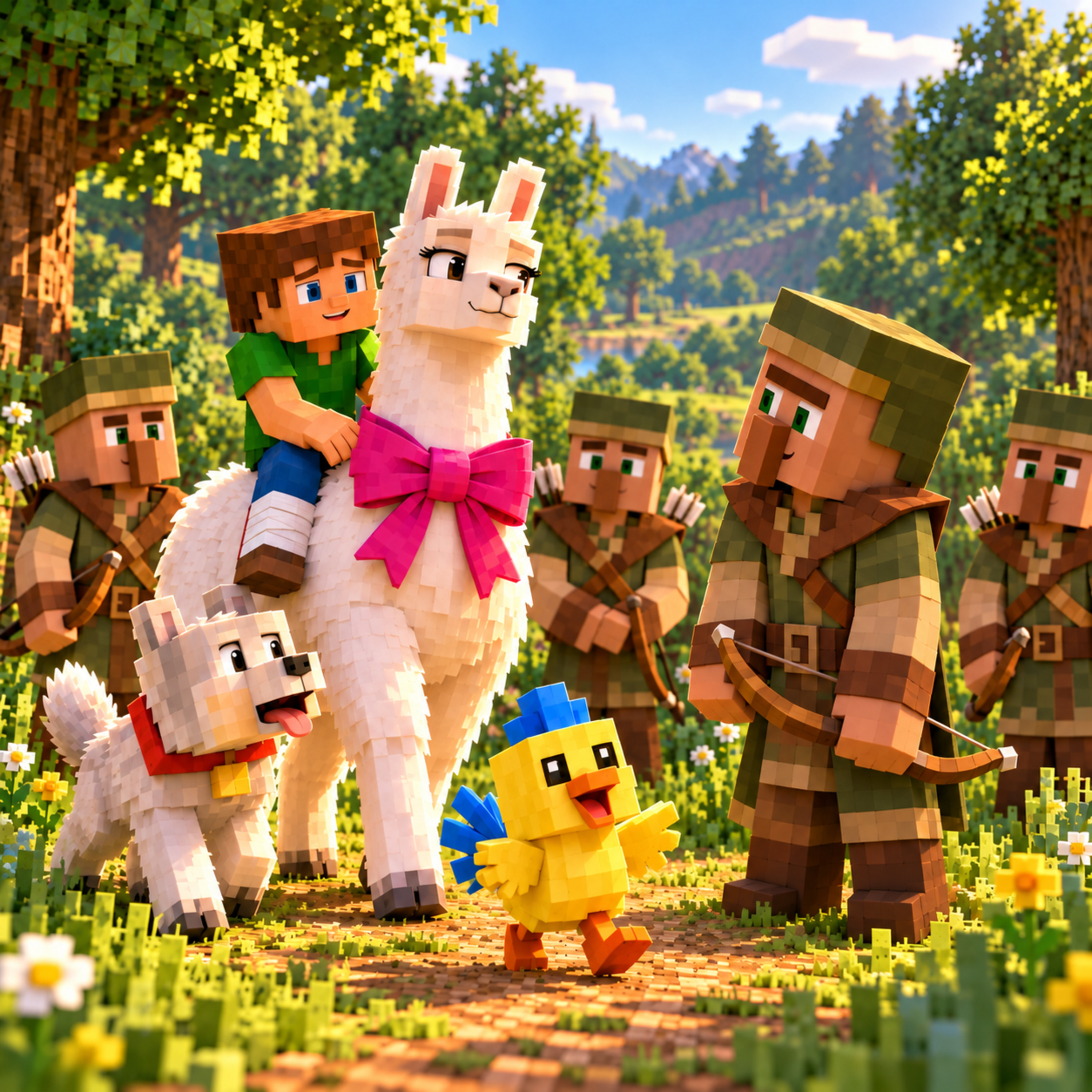 Kapitolu 94 - Hlídka, která čekala na cestě | Karlíkovy minecraftické pohádky (Kniha 2)