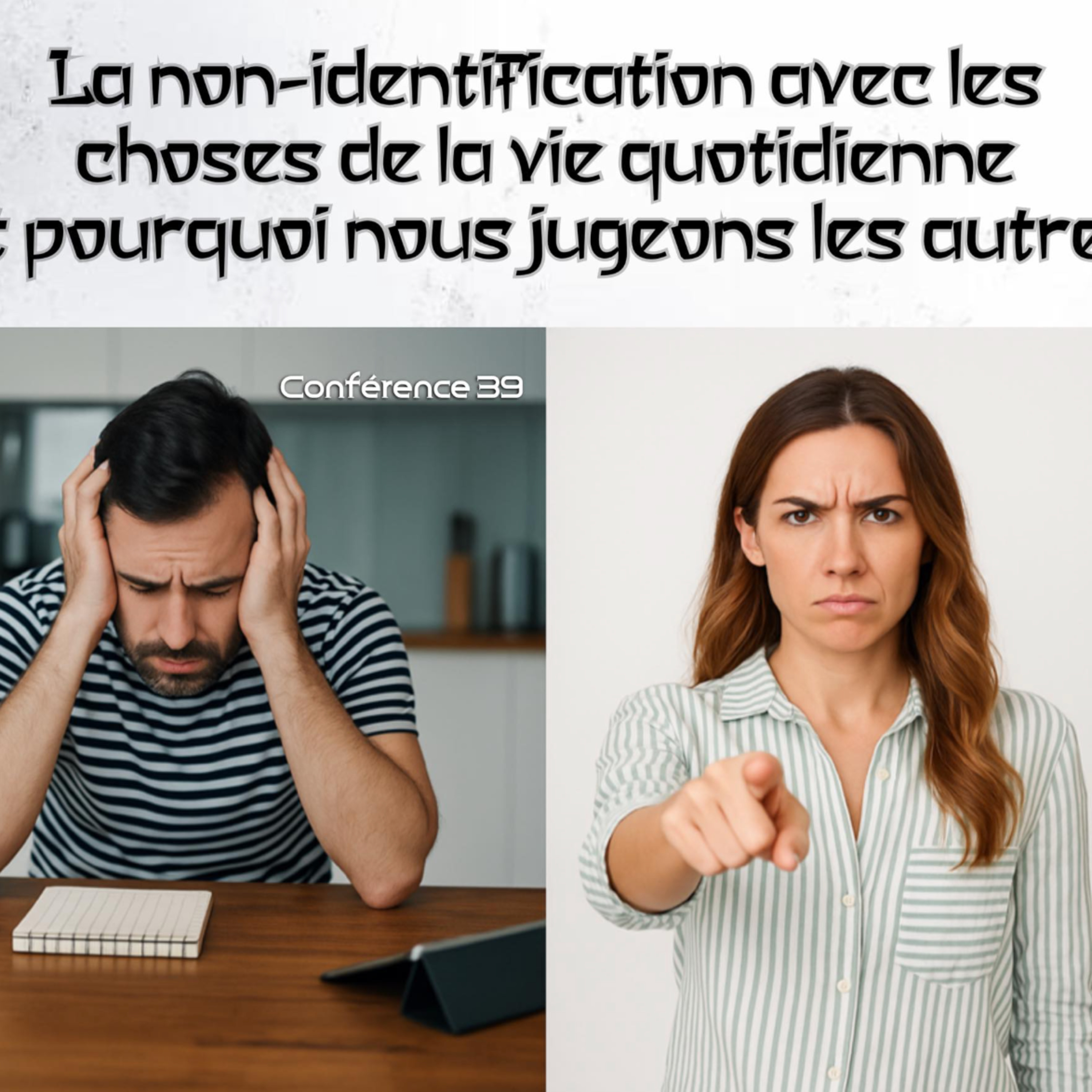 La non-identification avec les choses de la vie quotidienne et pourquoi nous jugeons les autres | Conférence 39 - Cours de Connaissance de Soi