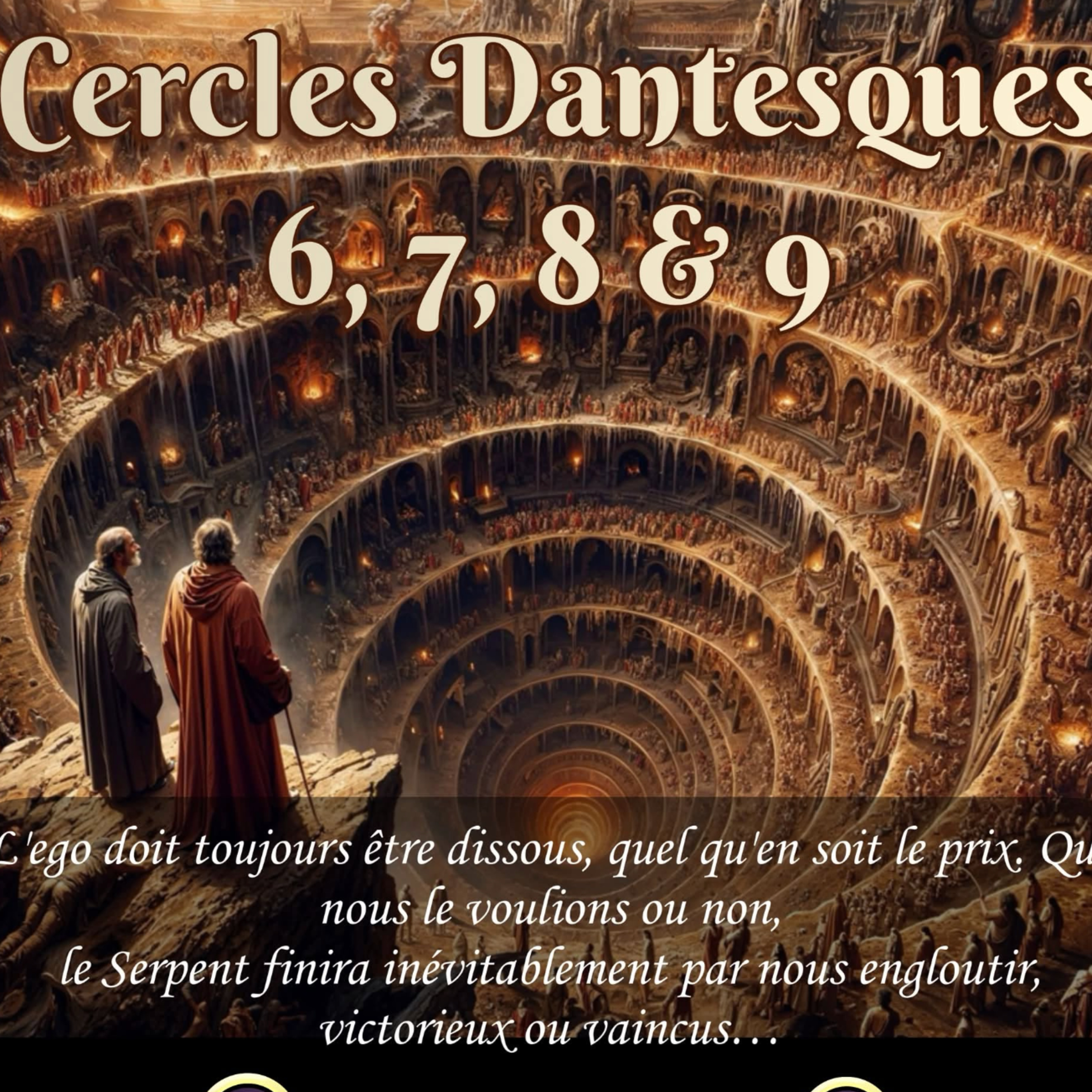 Cercles Dantesques 6, 7, 8 et 9 | Conférence 17-B - Cours de Connaissance de Soi