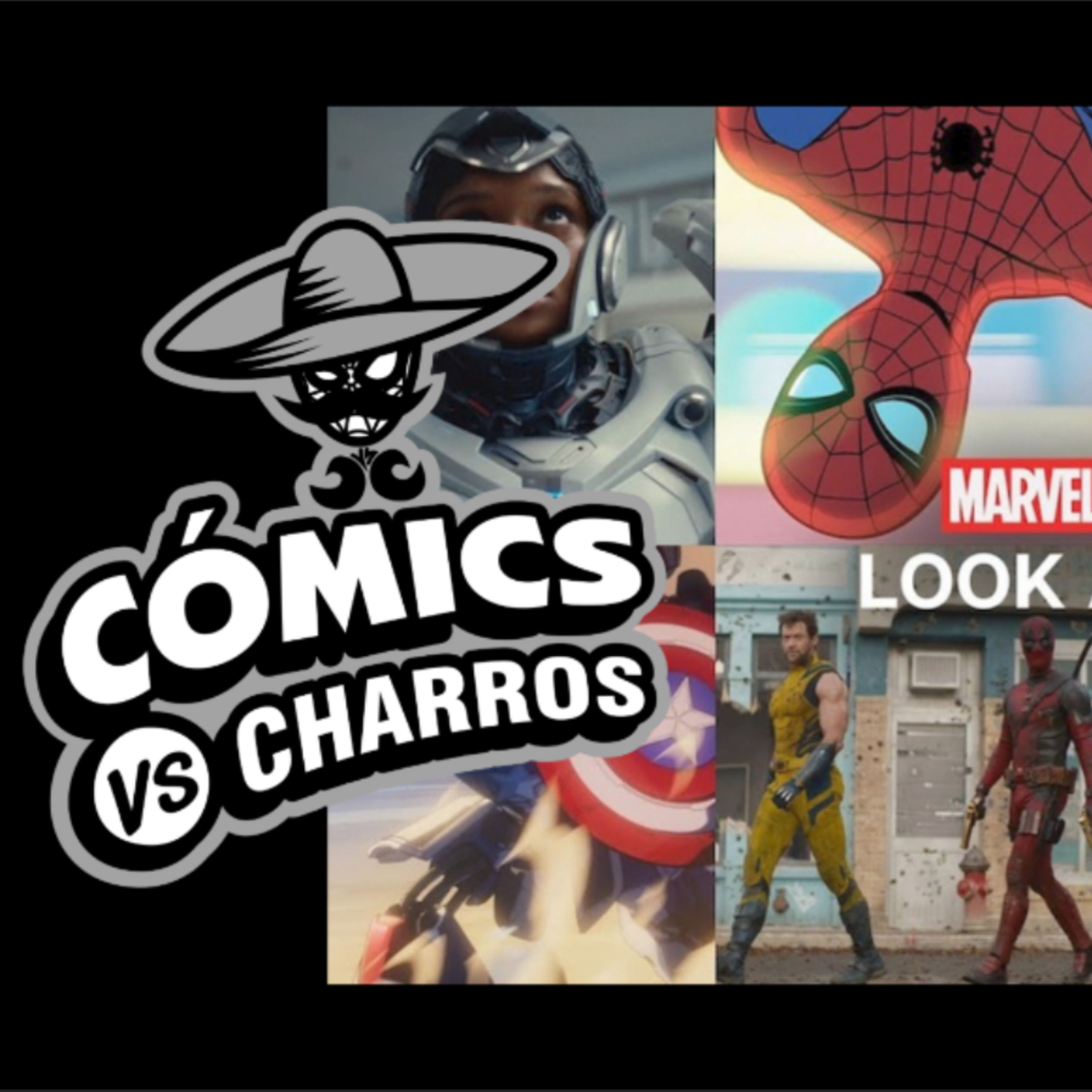 Portada de Cómics vs Charros