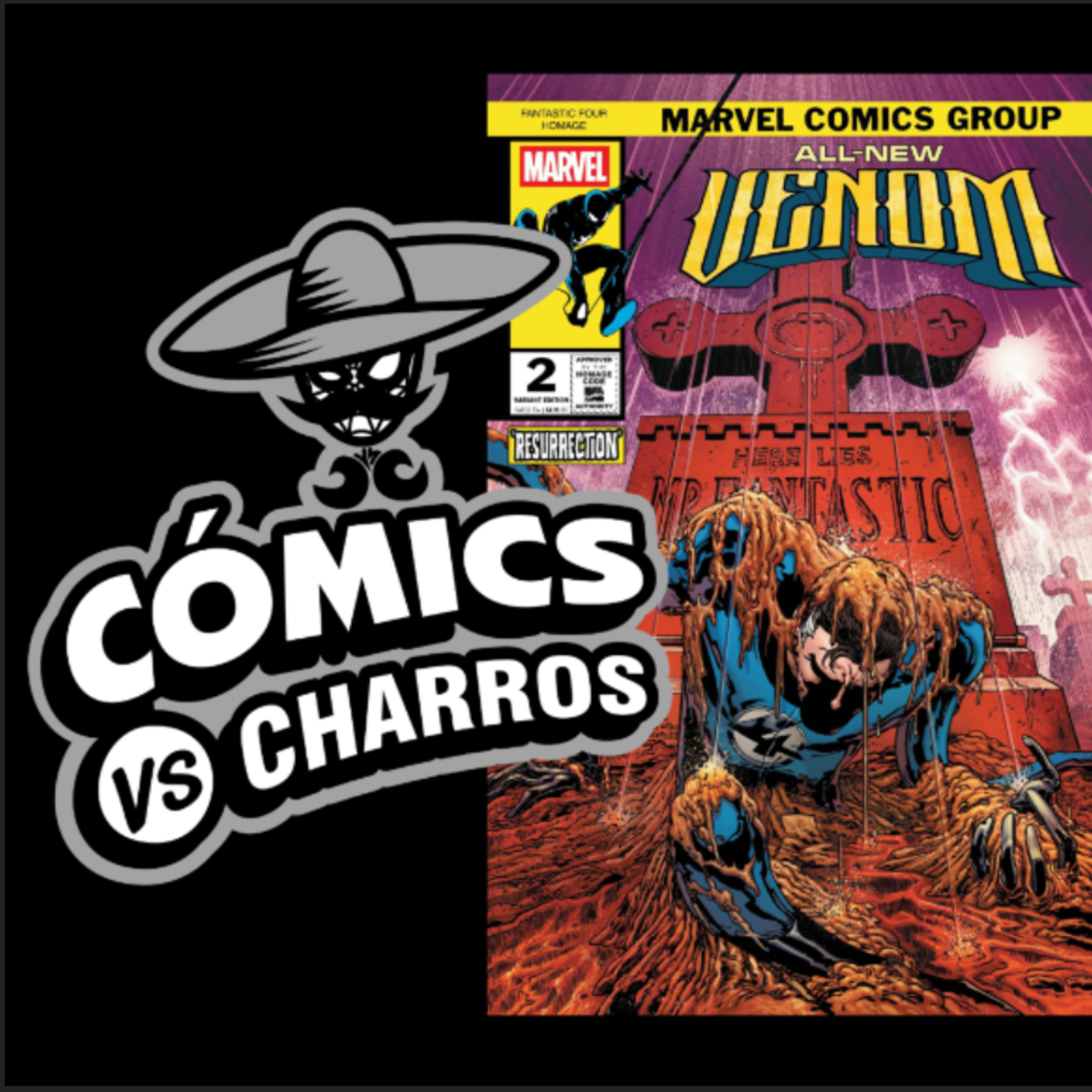 Portada de Cómics vs Charros