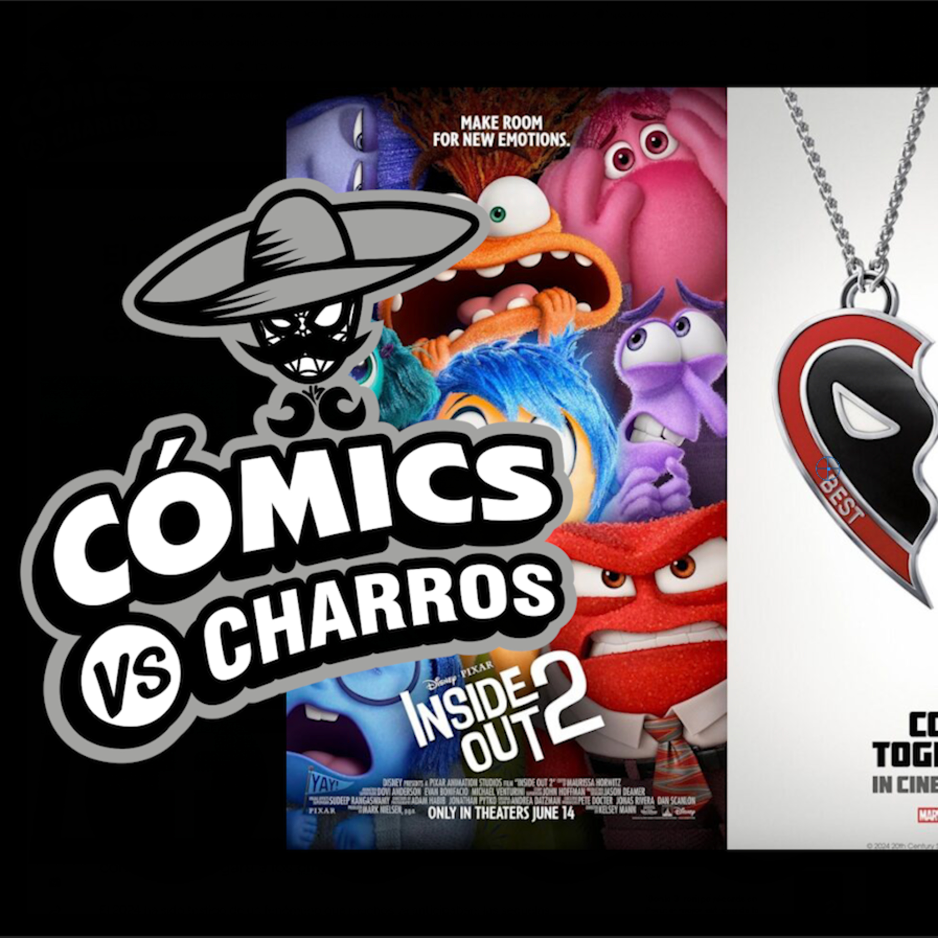 Portada de Cómics vs Charros