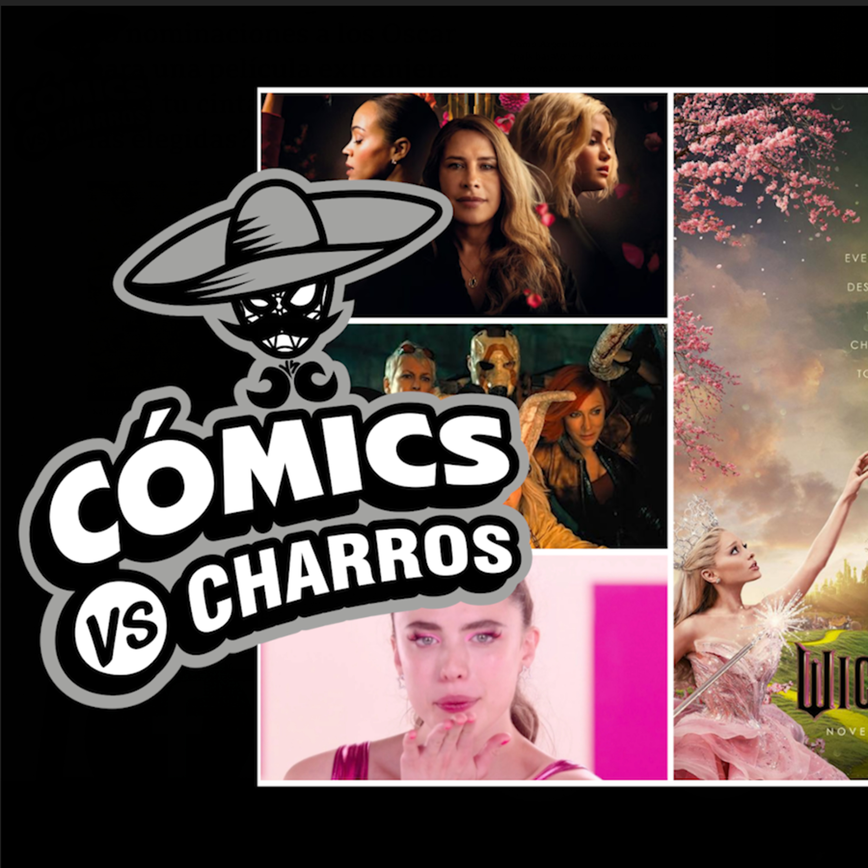 Portada de Cómics vs Charros