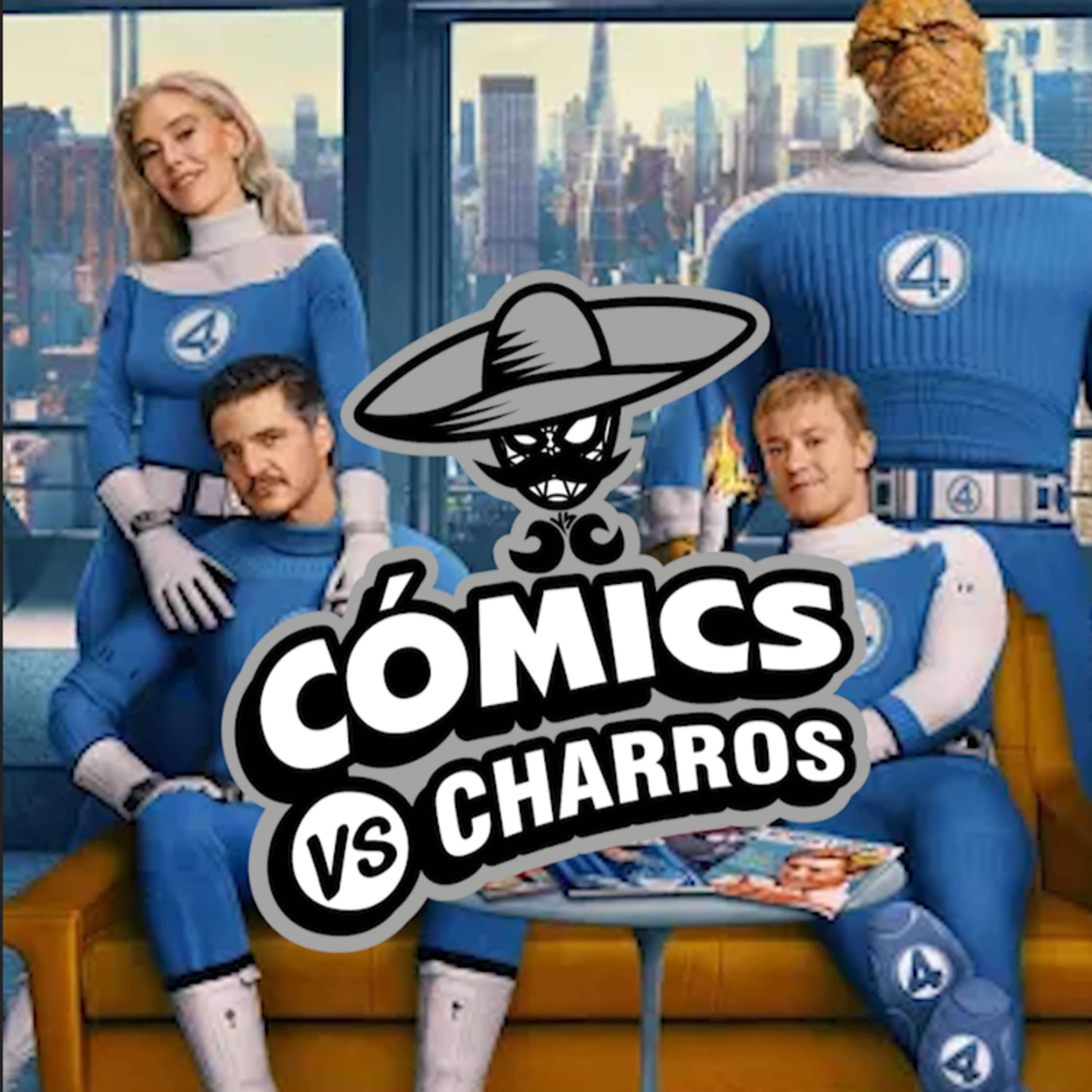 Portada de Cómics vs Charros
