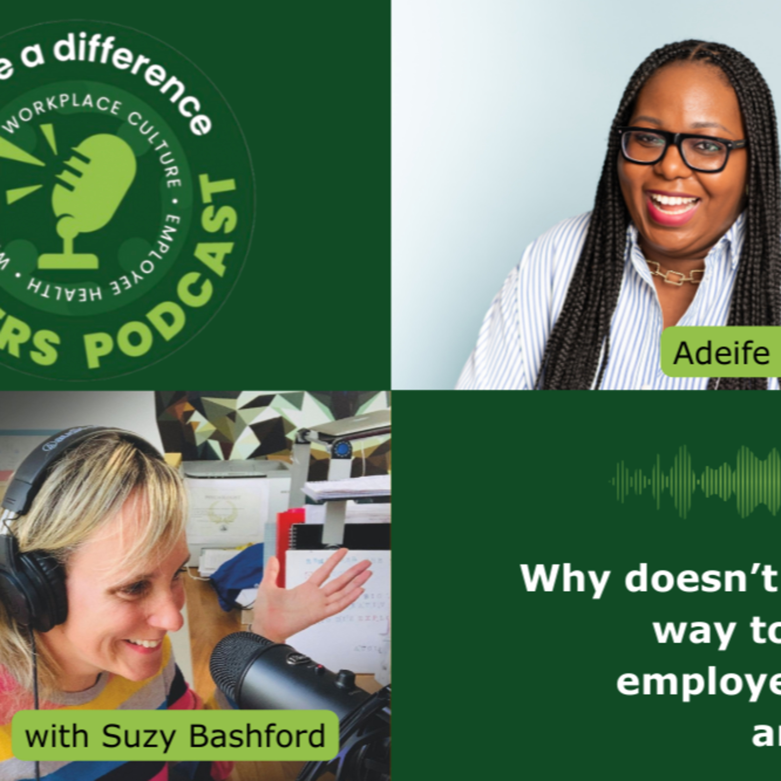 Why doesn't the OLD way of doing employee engagement work anymore? With Adeife Onwuzulike episode artwork