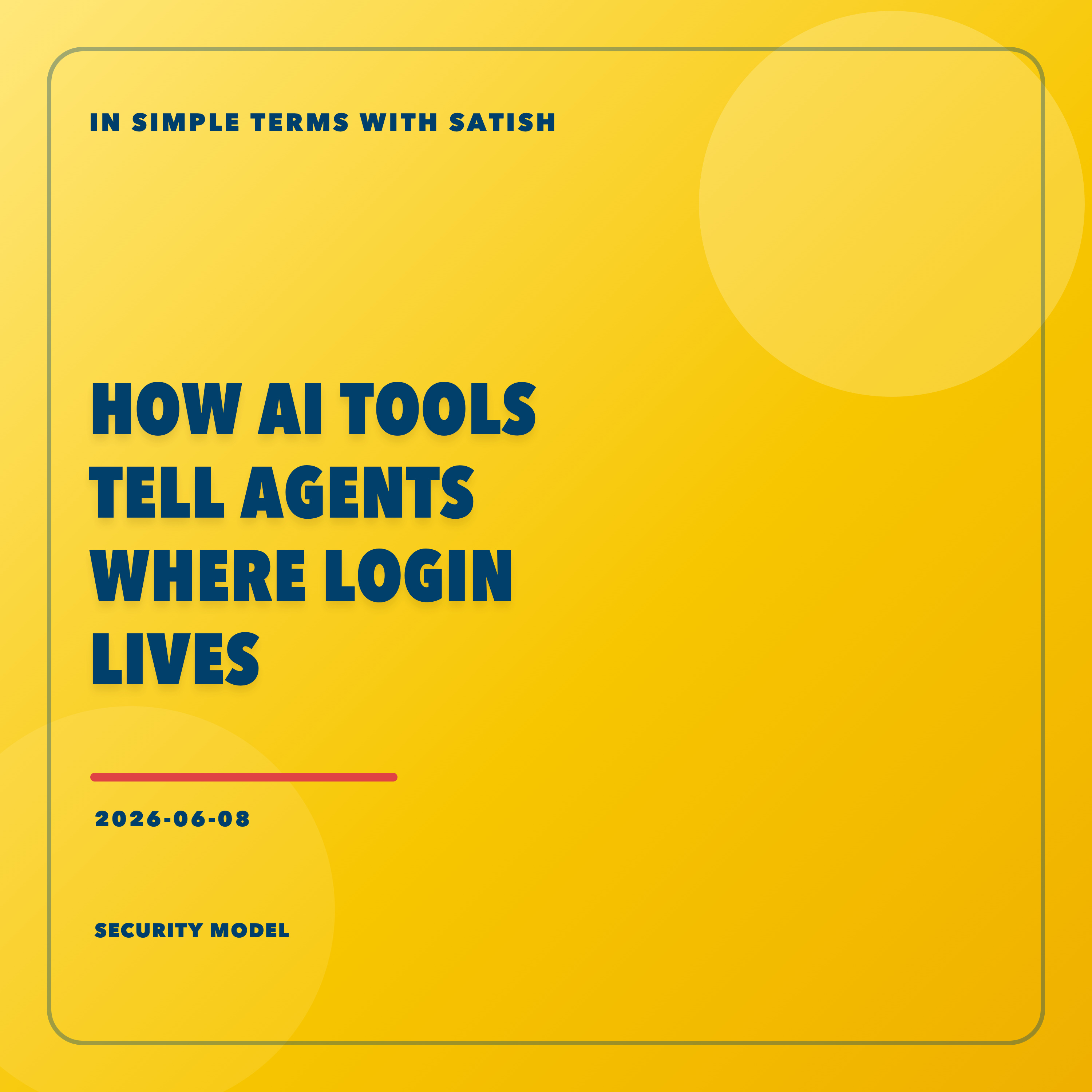 How AI Tools Tell Agents Where Login Lives  episode artwork